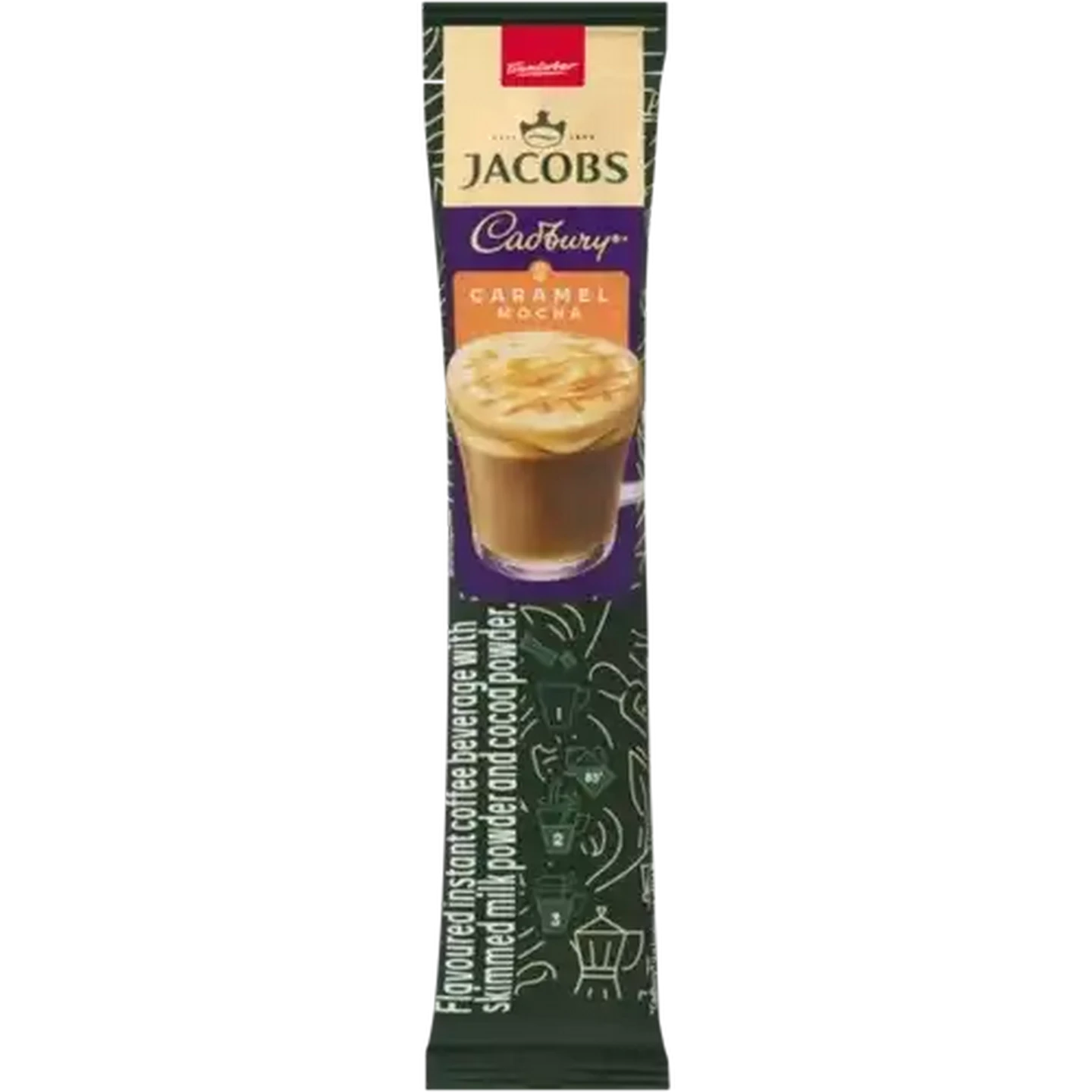 Checkers Sixty60 | Jacobs Caramel Flavoured Cadbury Instant Mocha 18g