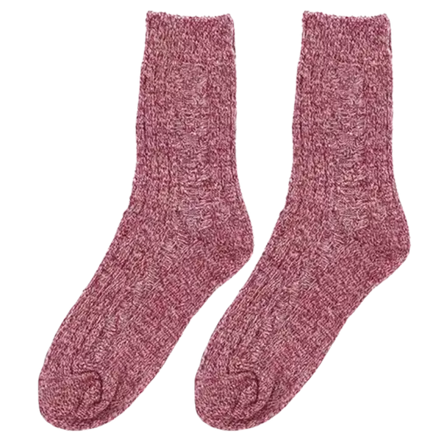 Image of Bare Basics Ladies Cotton Rich Winter Boot Socks 4-7 2-Pack (Colour May Vary)