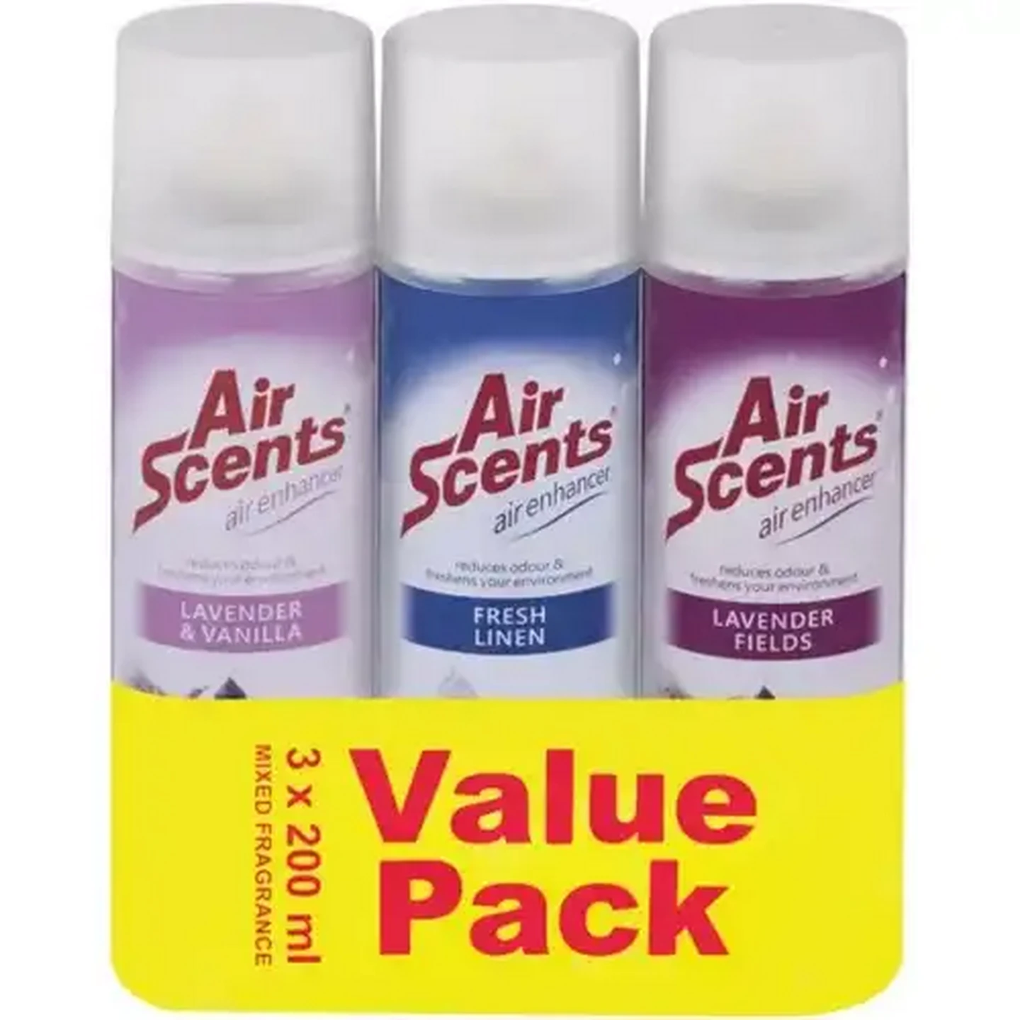 Image of Air Scents Assorted Air Enhancers 3 x 200ml