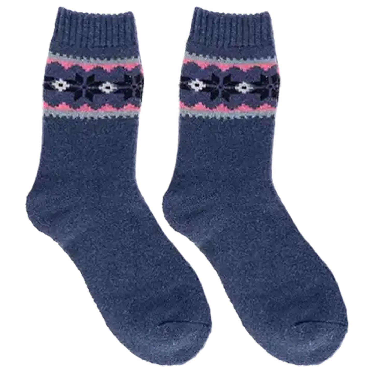 Image of Bare Basics Ladies Terry Winter Socks 4-7 (Colour May Vary)