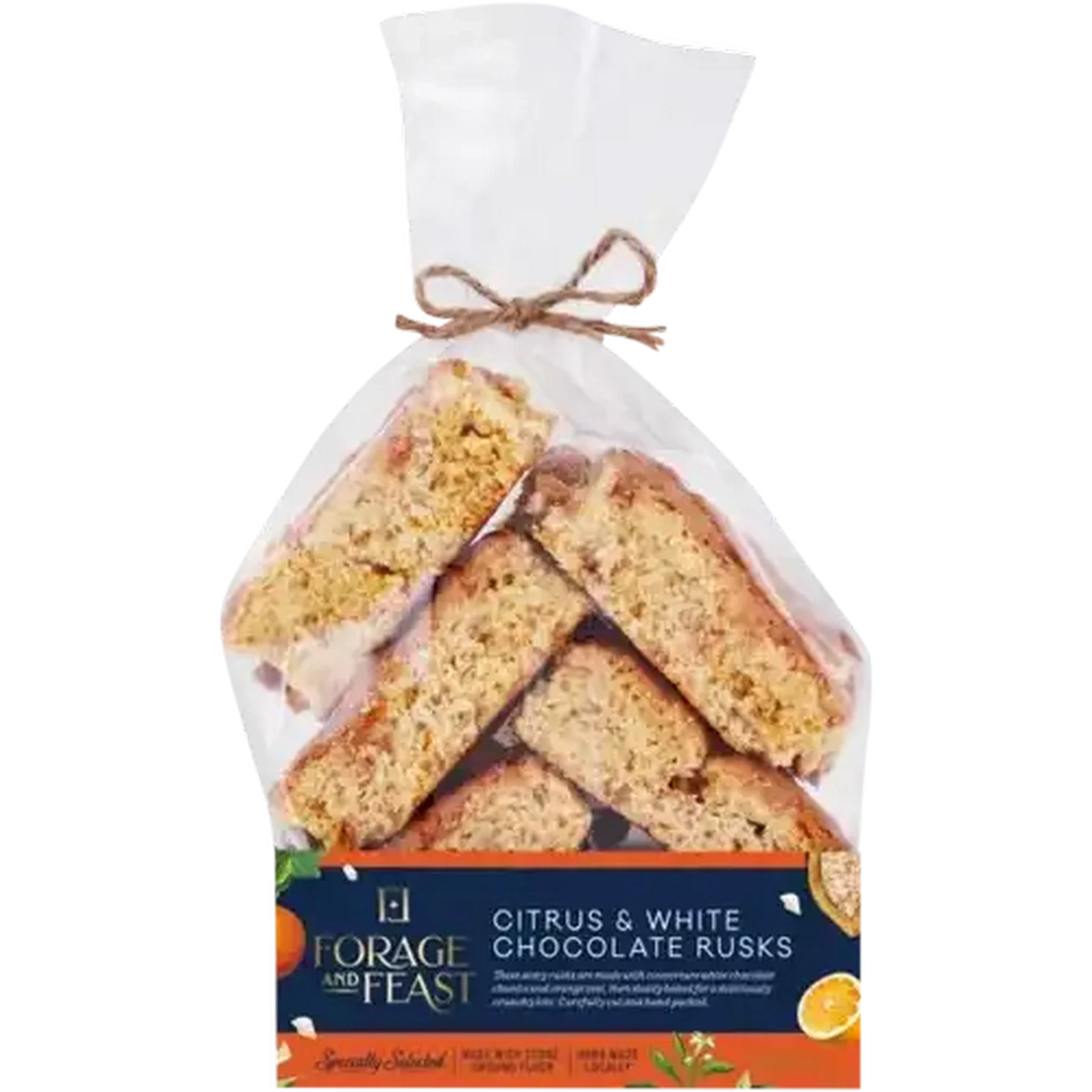 Checkers Sixty60 | Forage And Feast Citrus & White Chocolate Rusks