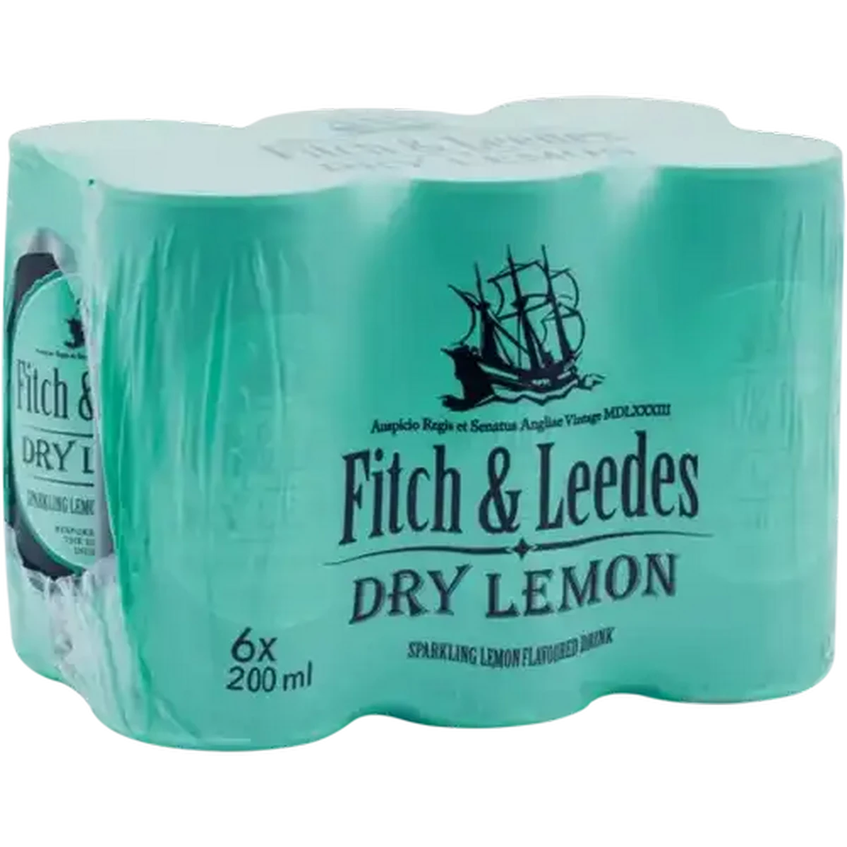Checkers Sixty60 | Fitch & Leedes Dry Lemon Sparkling Drink 6 x 200ml