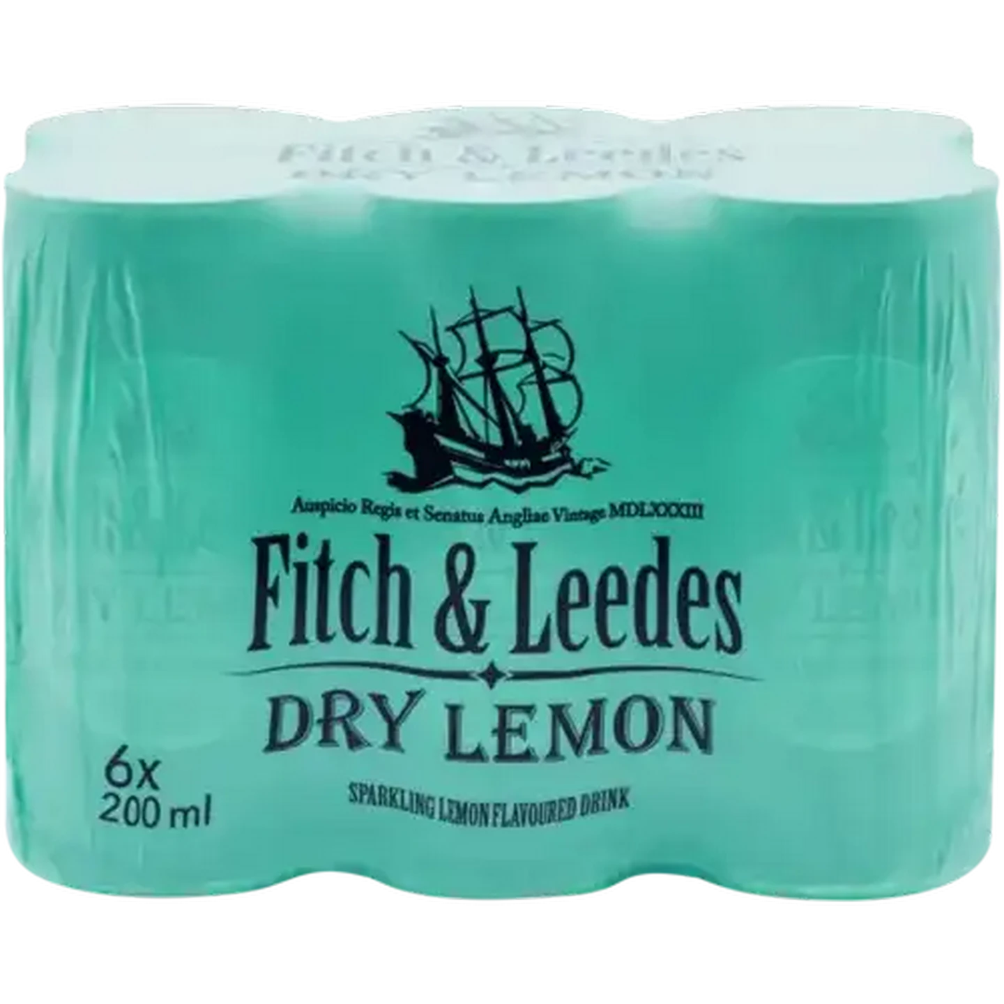 Checkers Sixty60 | Fitch & Leedes Dry Lemon Sparkling Drink 6 x 200ml
