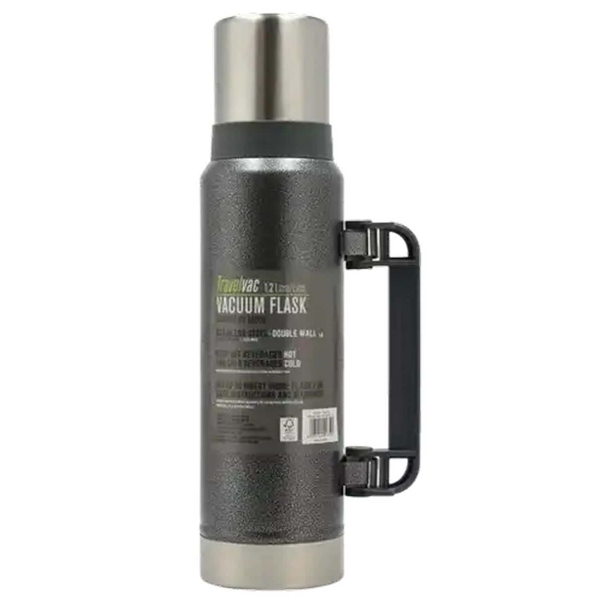 Checkers Sixty60 | TravelVac Silver & Black Stainless Steel Vacuum