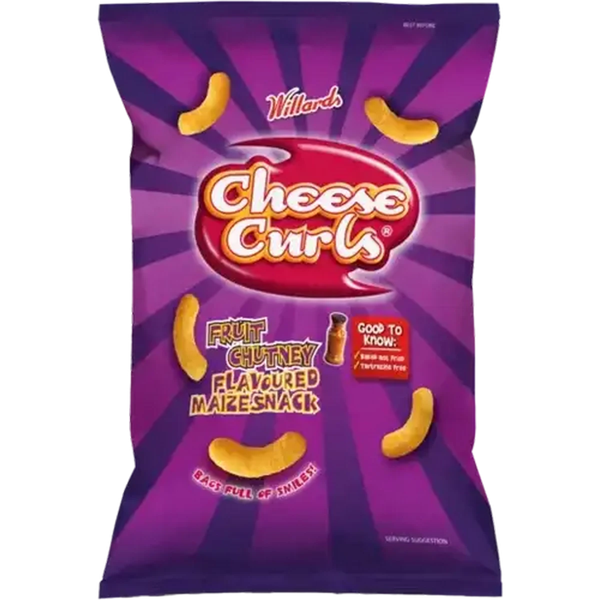 Checkers Sixty60 | Willards Cheese Curls Fruit Chutney Flavoured