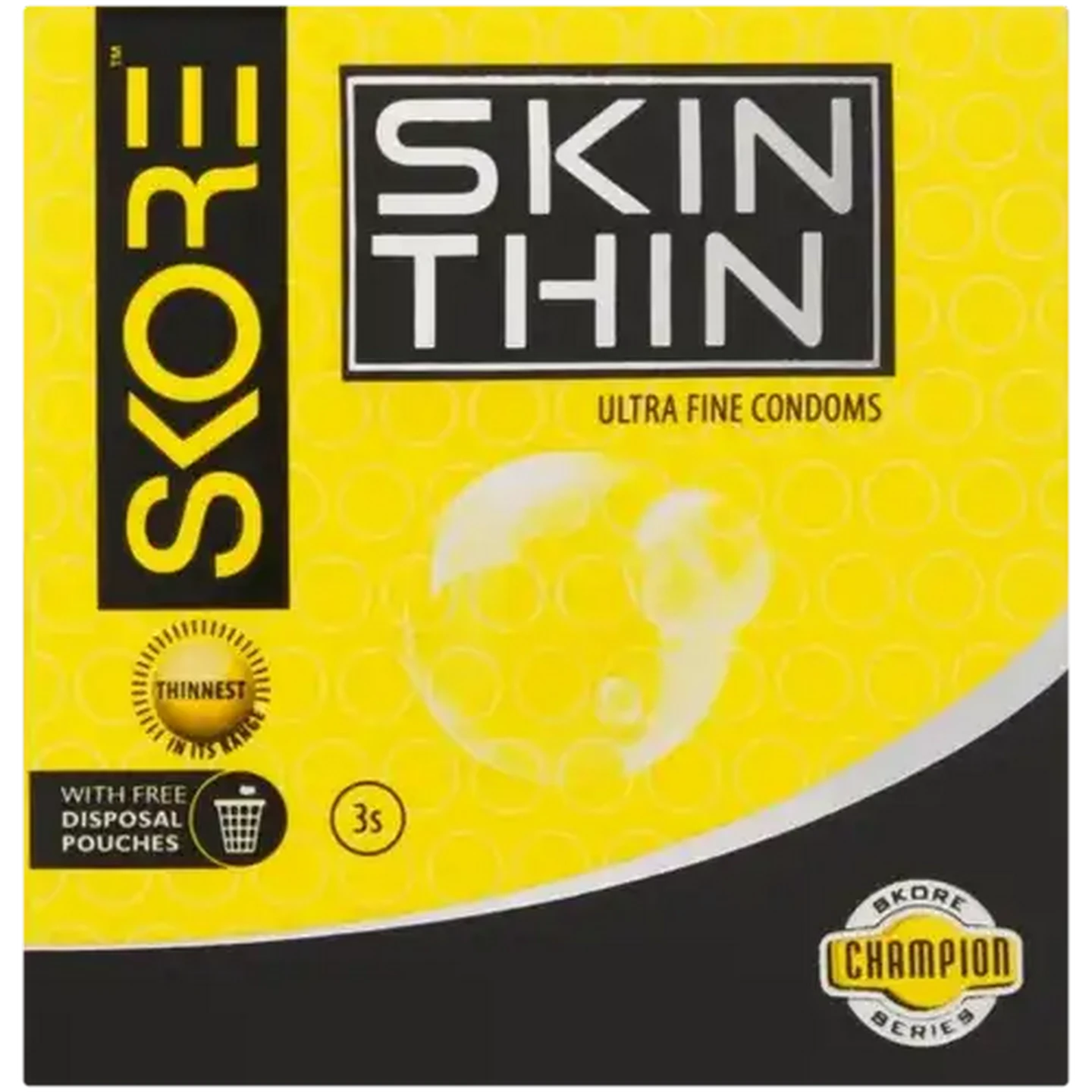 Image of Skore Skin Thin Ultra Fine Condoms 3 Pack