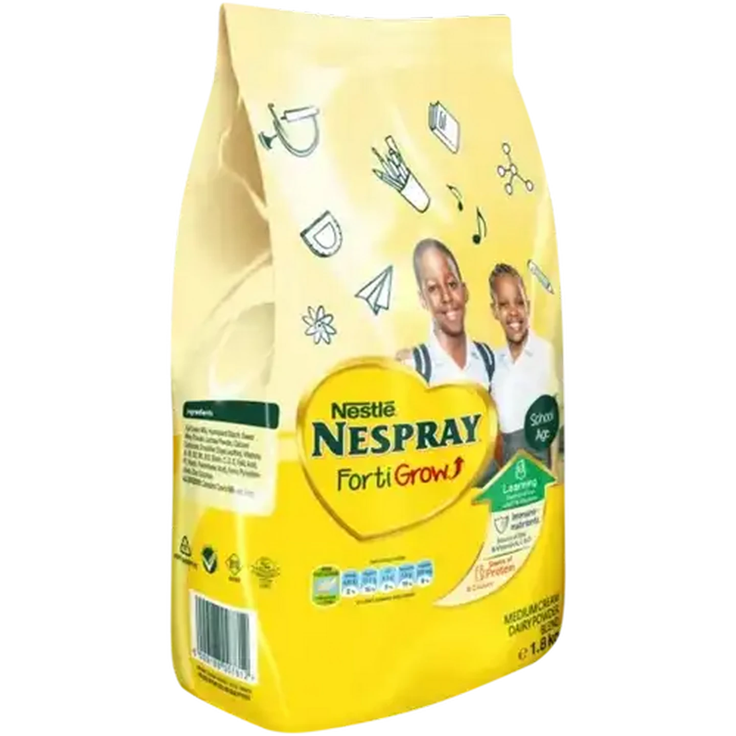 Image of Nestlé Nespray FortiGrow Medium Cream Dairy Powder Blend 1.8kg