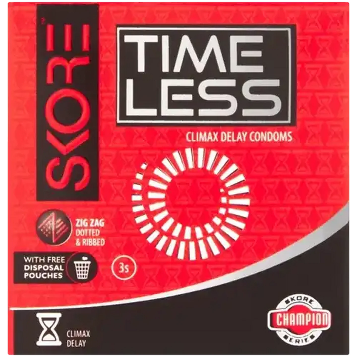 Image of Skore Timeless Climax Delay Condoms 3 Pack