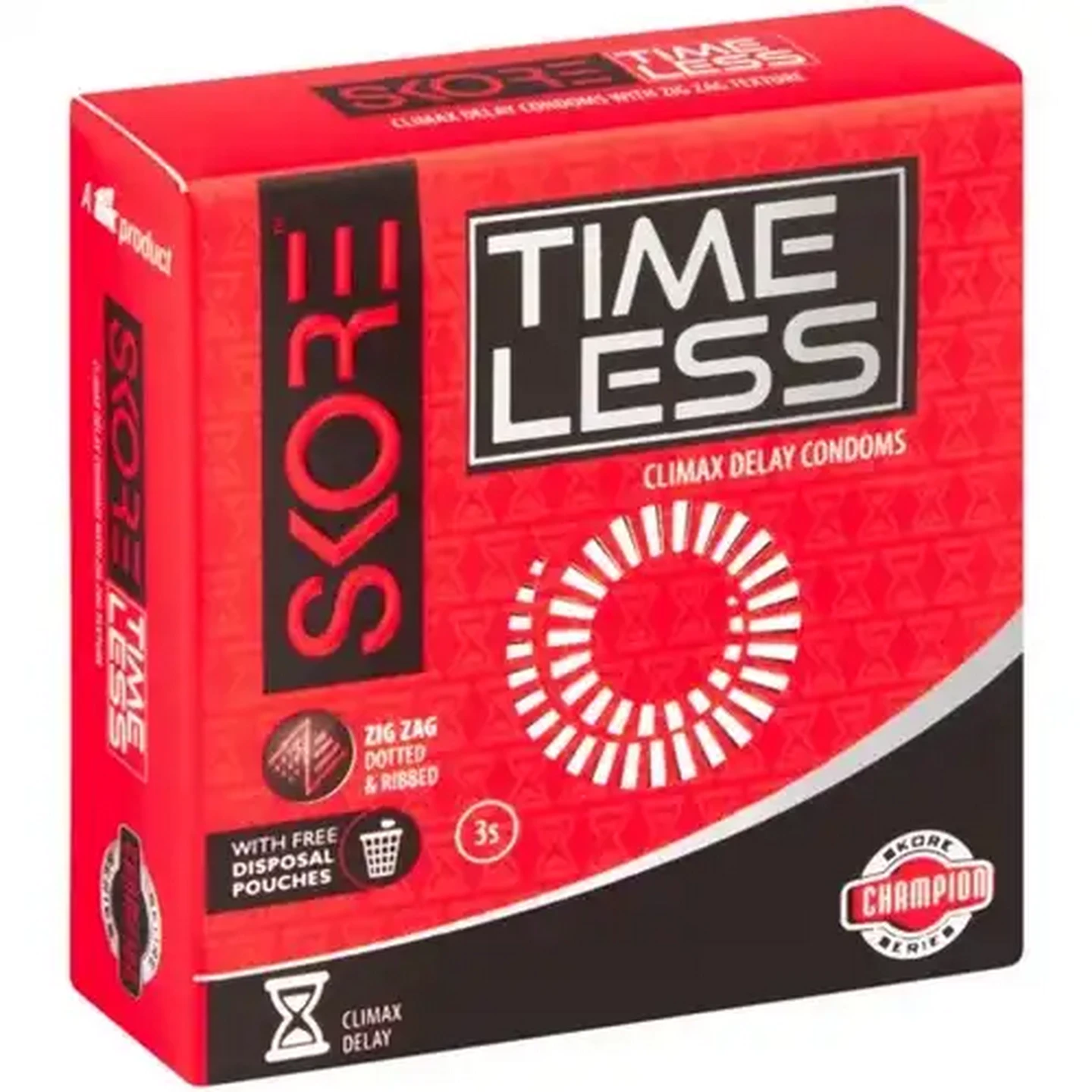 Image of Skore Timeless Climax Delay Condoms 3 Pack