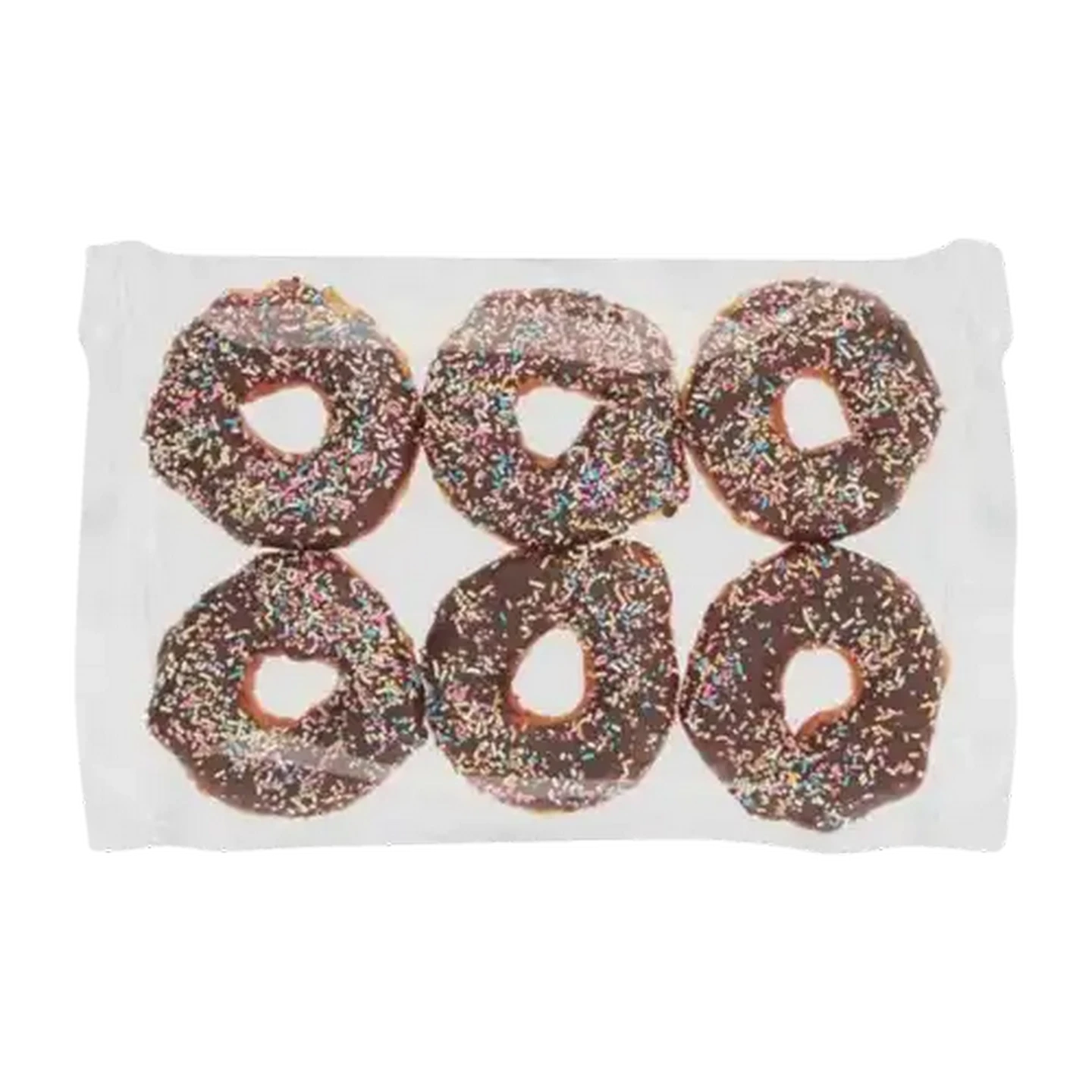 Image of Dipped Chocolate Doughnuts 6 Pack