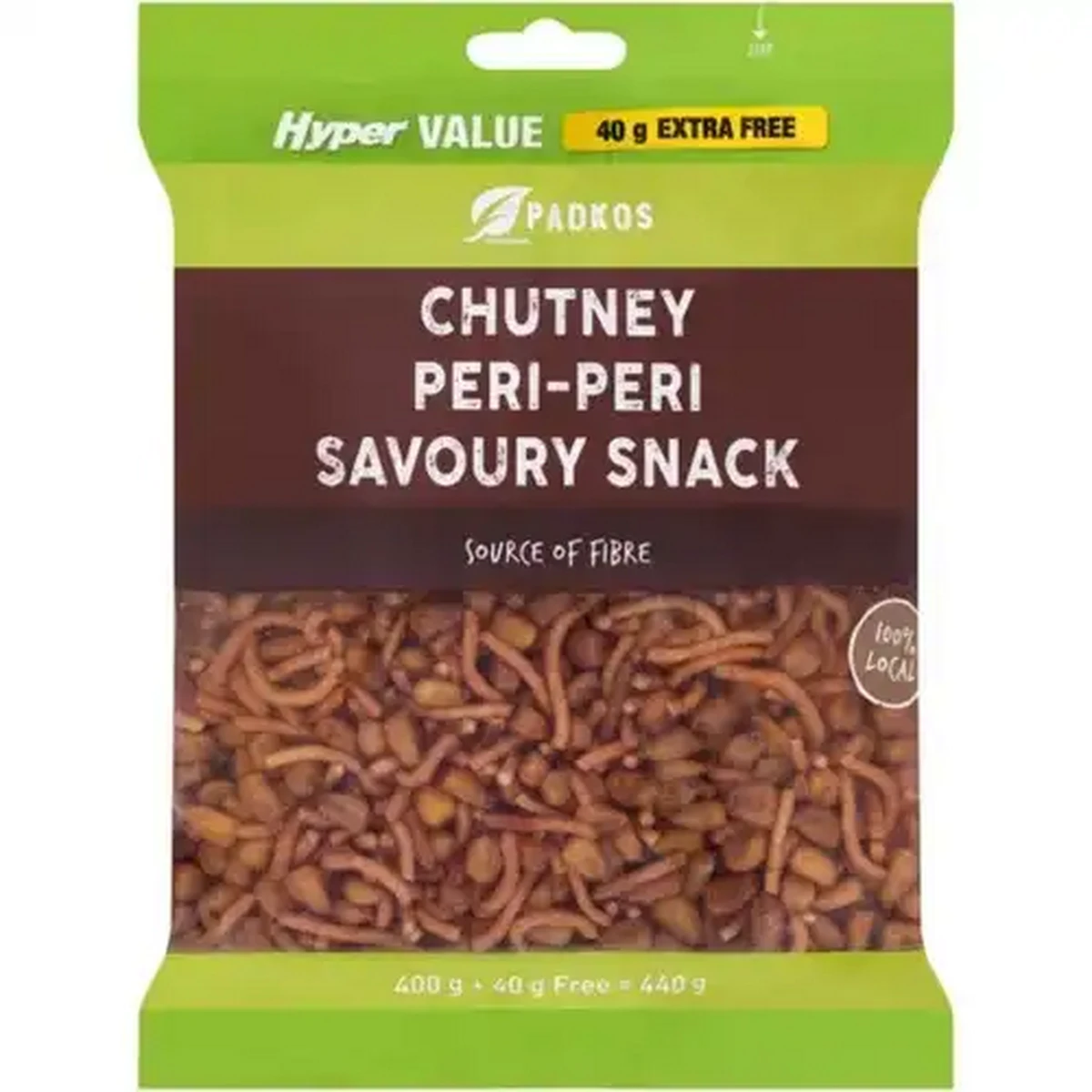 Checkers Sixty60 | Padkos Chutney Peri-Peri Savoury Snack 440g