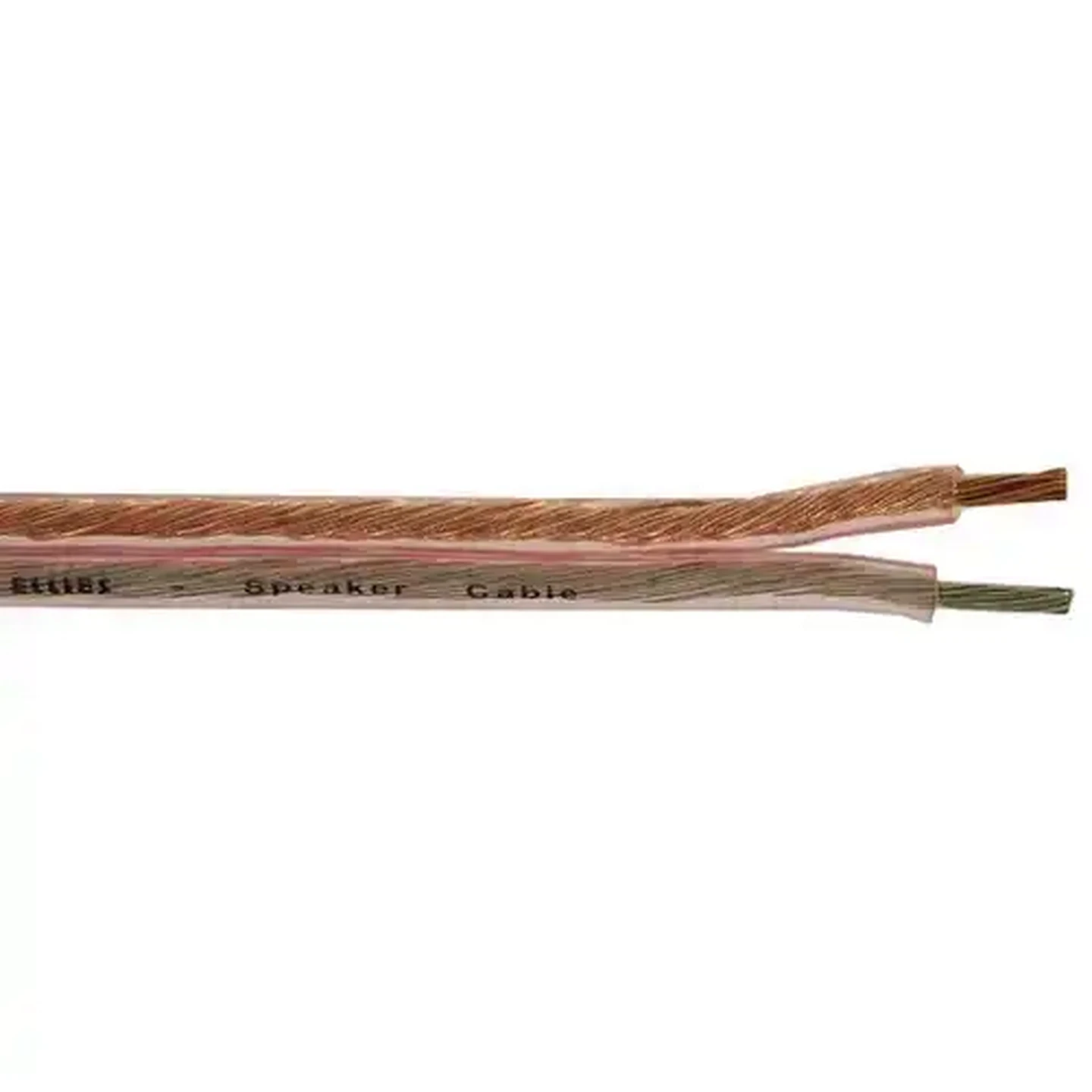 Image of ELLIES BPACSR1C10 Clear Speaker Cable 10m