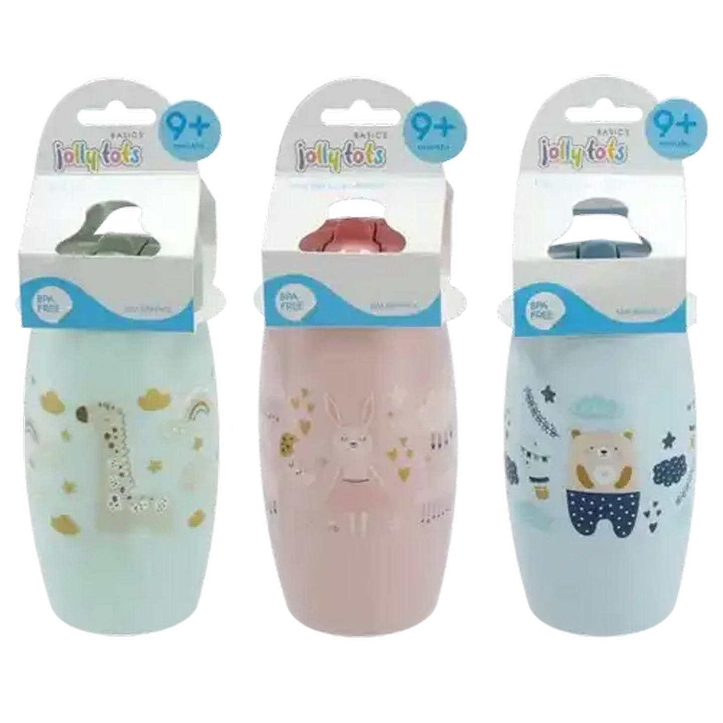Image of Jolly Tots Flip Sipper Cup 420ml 9 Months + (Design May Vary)