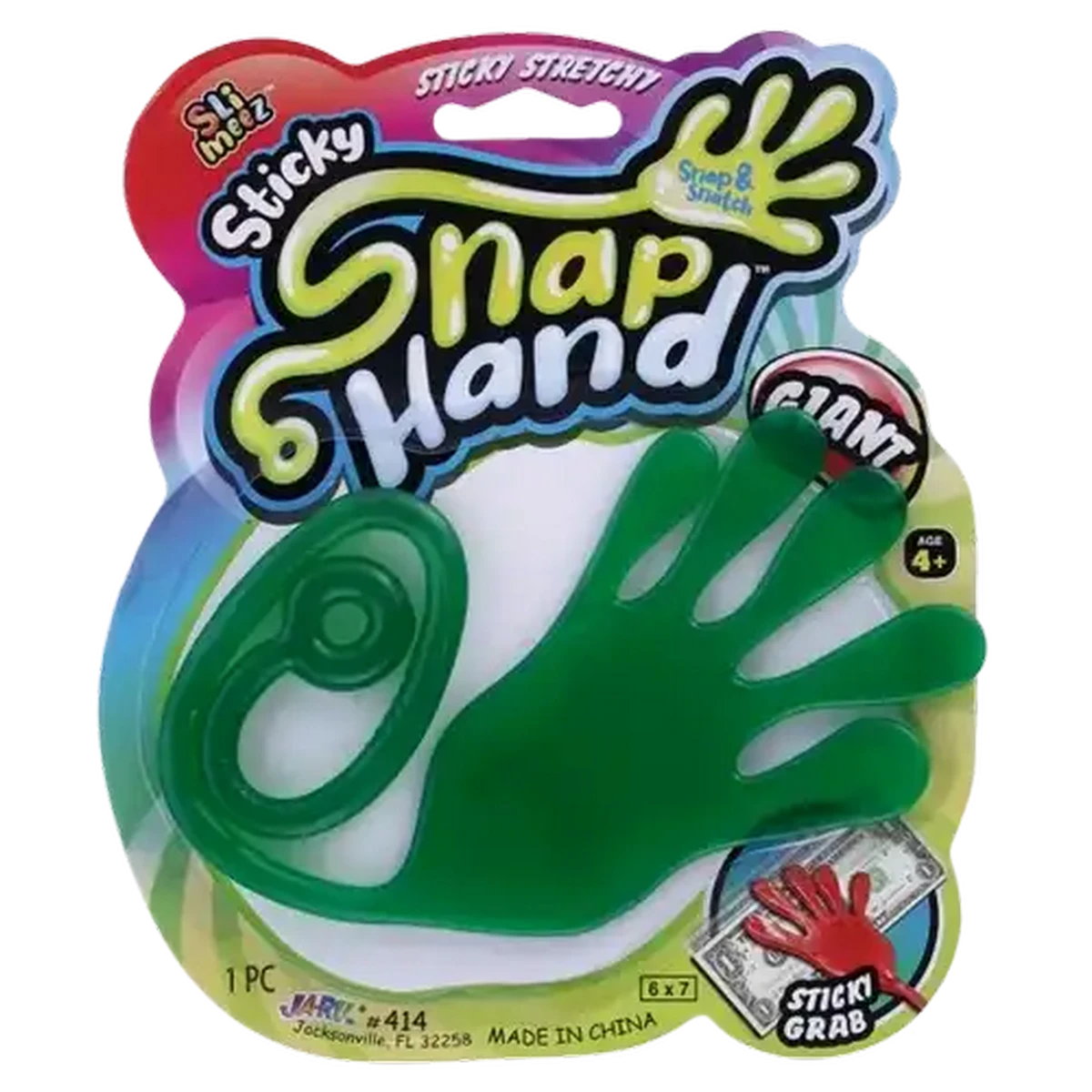 Checkers Sixty60 | Ja-Ru Slimeez Sticky Snap Giant Hand (Colour