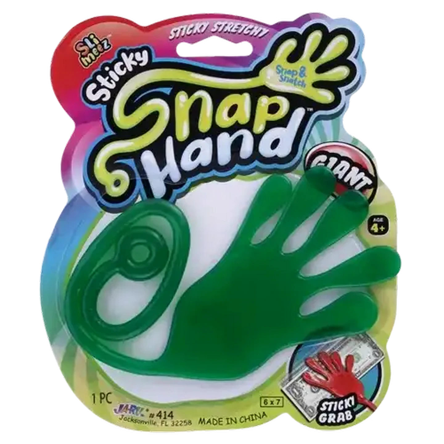 Checkers Sixty60 | Ja-Ru Slimeez Sticky Snap Giant Hand (Colour