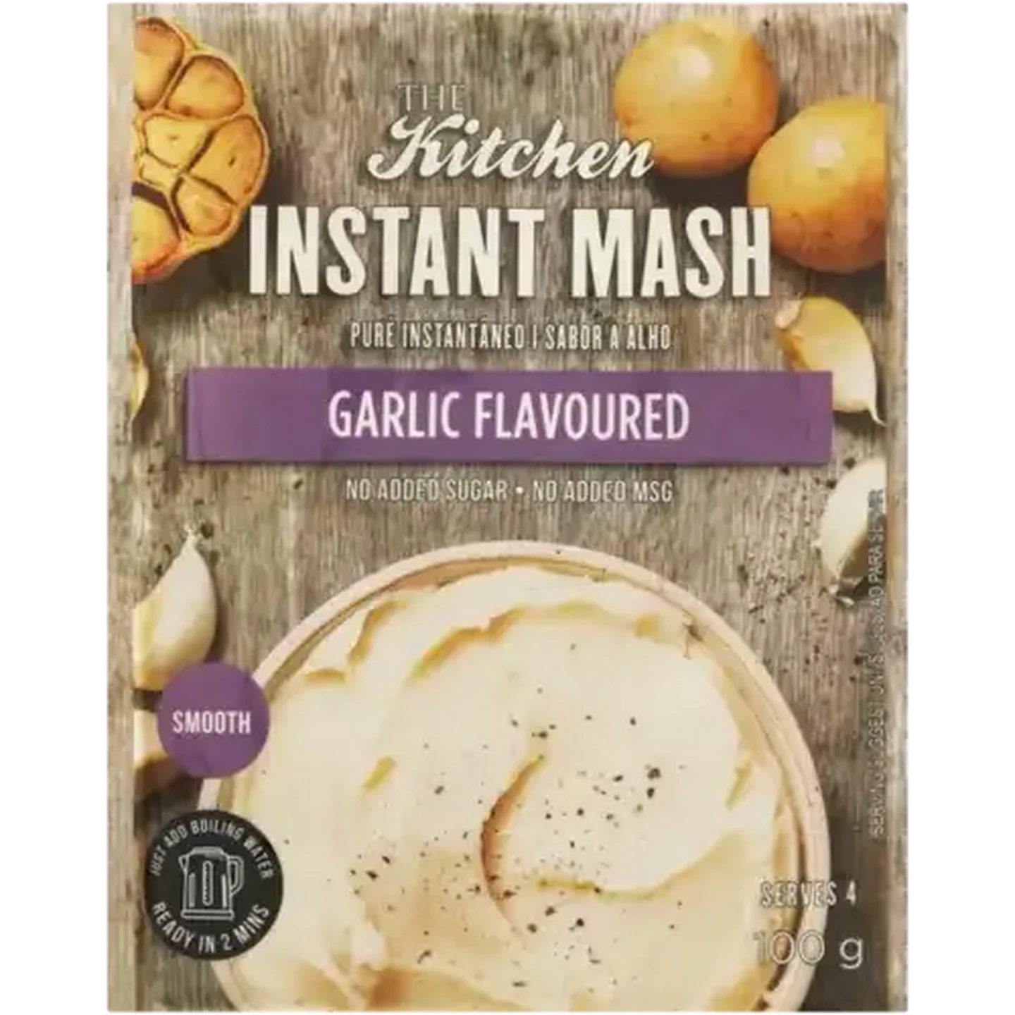 Checkers Sixty60 | The Kitchen Garlic Flavoured Instant Mash 100g