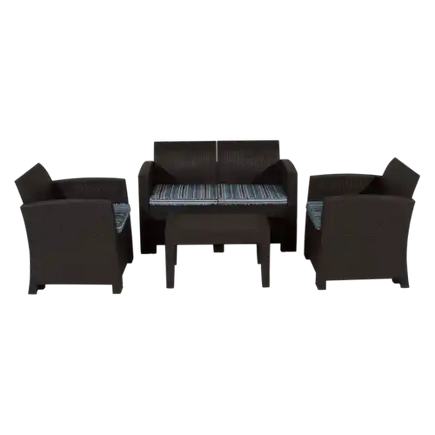 Image of Bush Baby Capri Patio Furniture Set 4 Piece