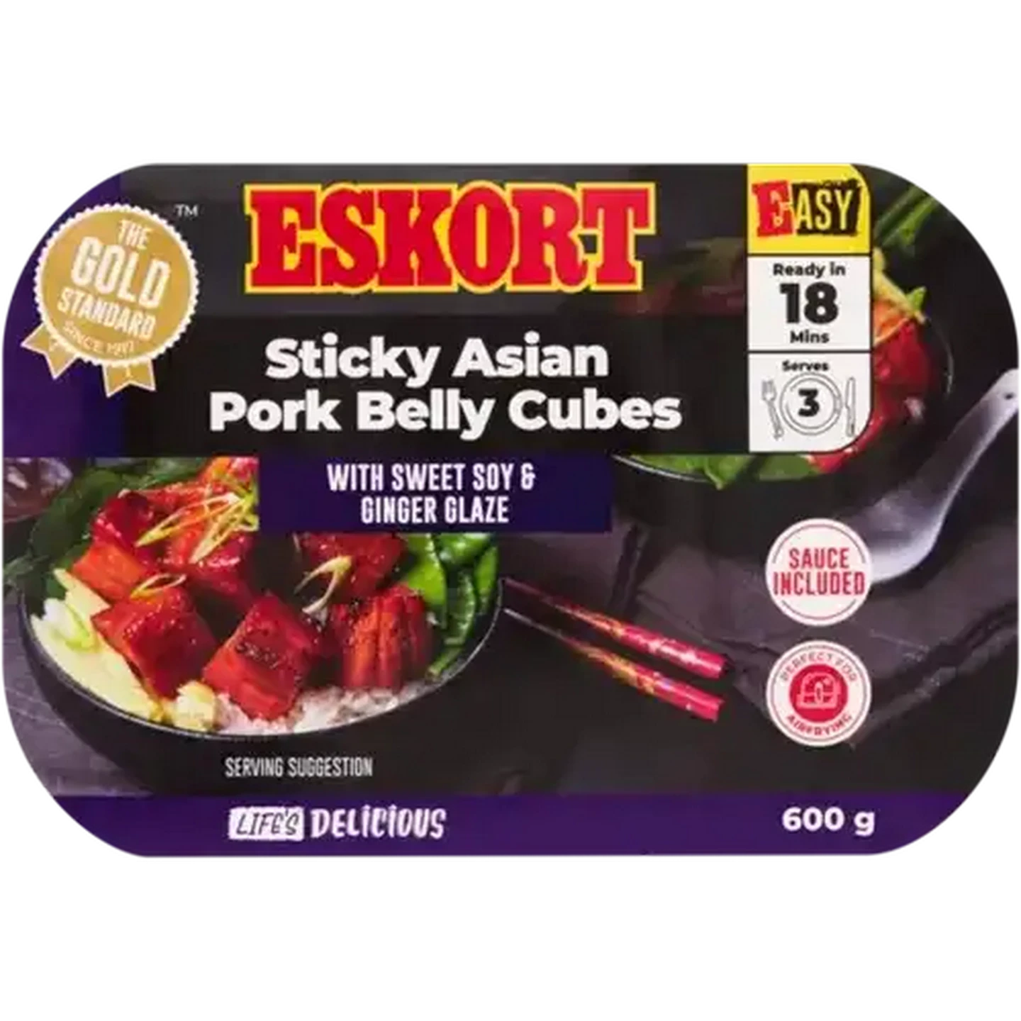 Checkers Sixty60 | Eskort Frozen Sticky Asian Pork Belly Cubes 600g