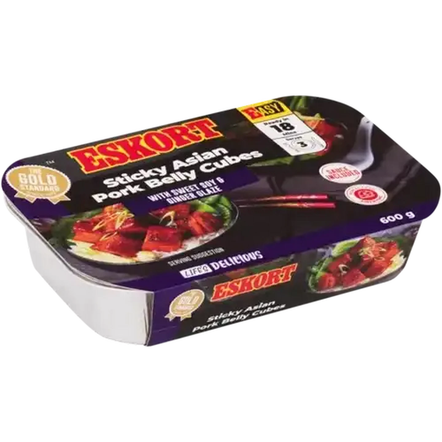 Checkers Sixty60 | Eskort Frozen Sticky Asian Pork Belly Cubes 600g