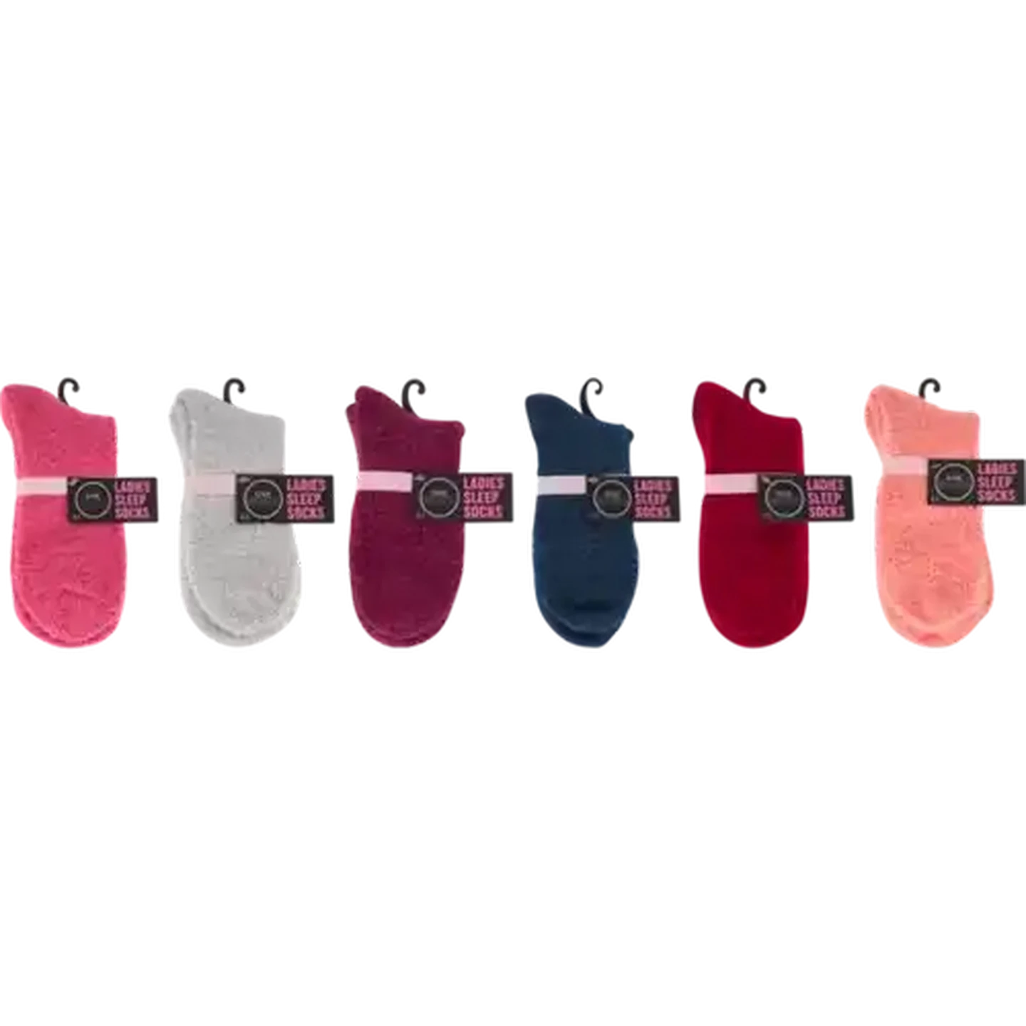 Image of Bare Basics Ladies Sleep Socks With Cuff (Colour May Vary)