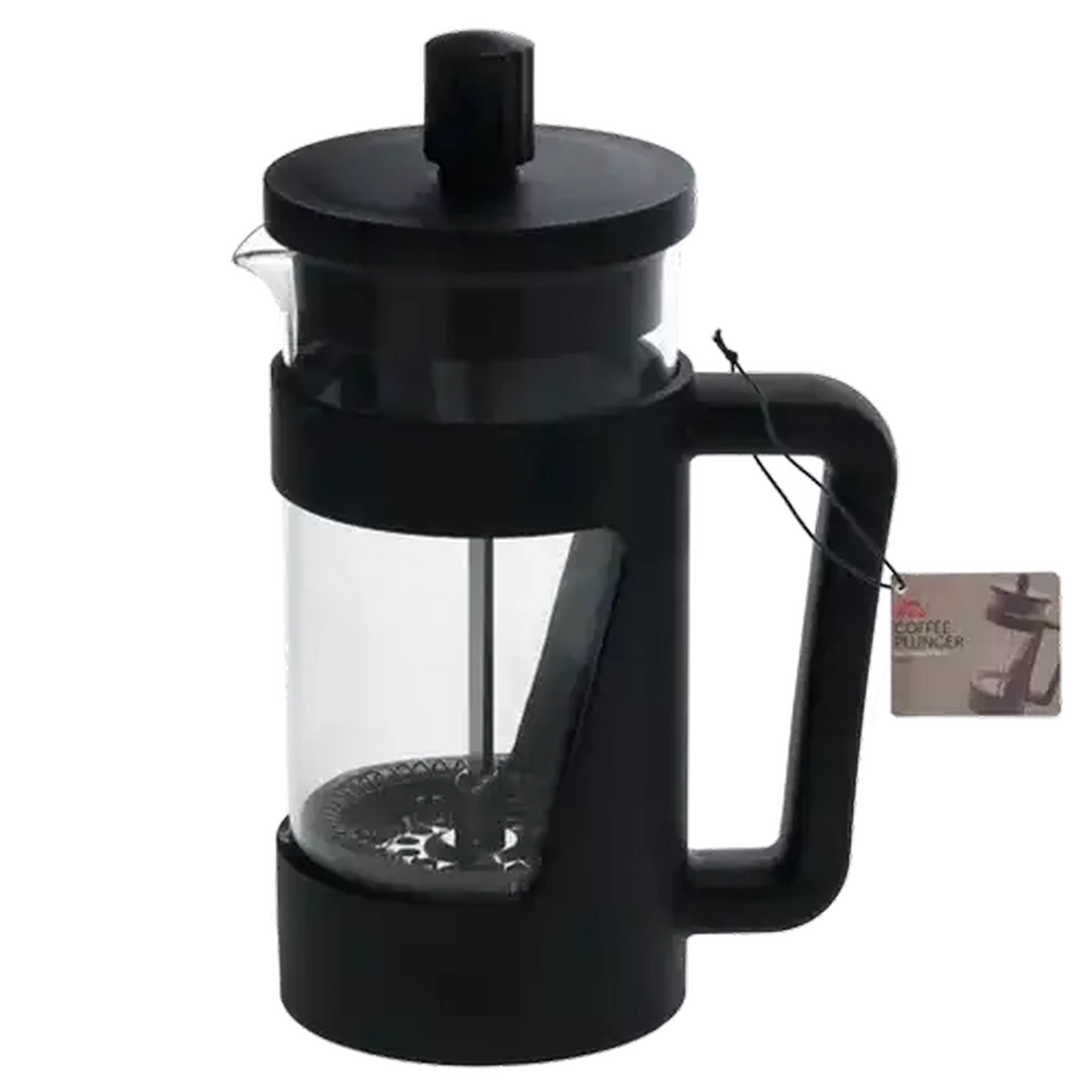 Image of Mila PP & Glass Black Coffee Plunger 350ml