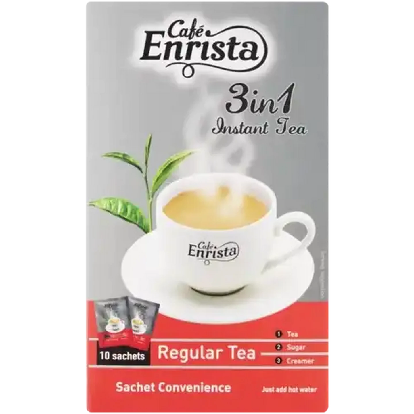 Image of Café Enrista 3-in-1 Instant Regular Tea 10 x 20g