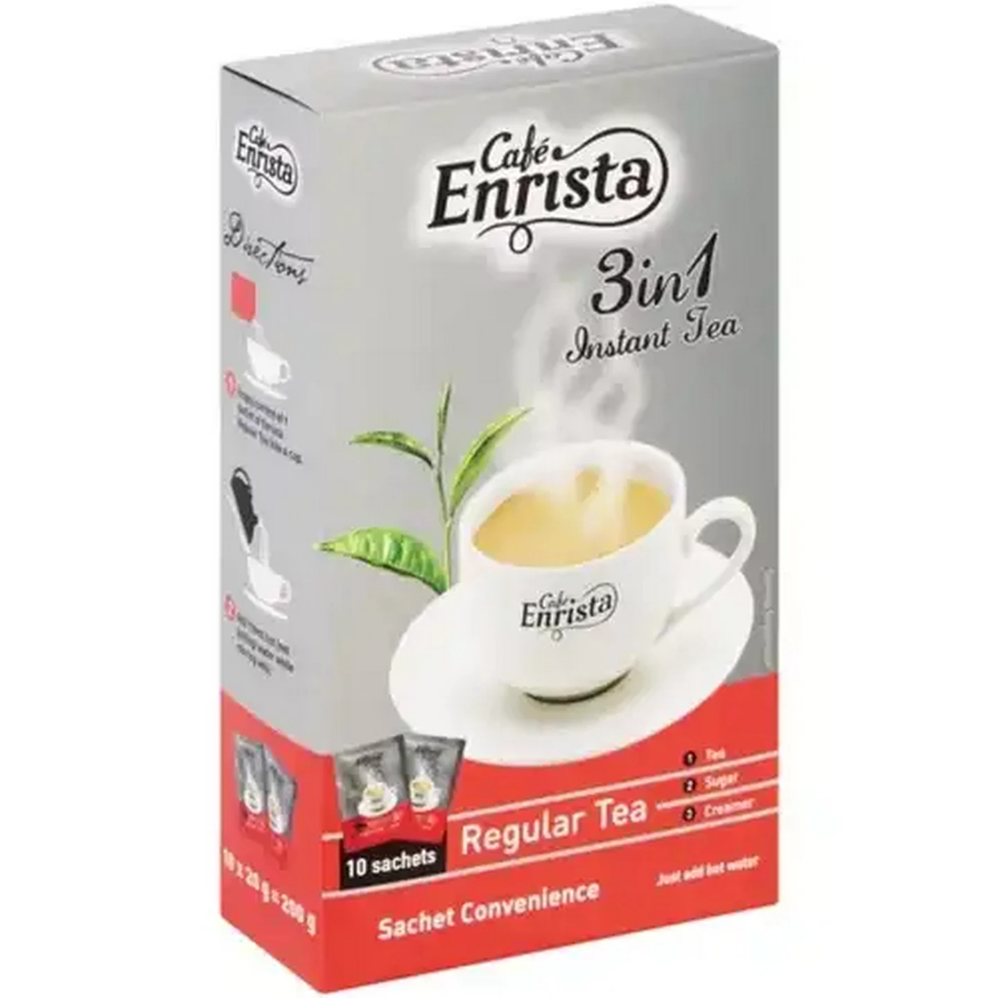 Image of Café Enrista 3-in-1 Instant Regular Tea 10 x 20g