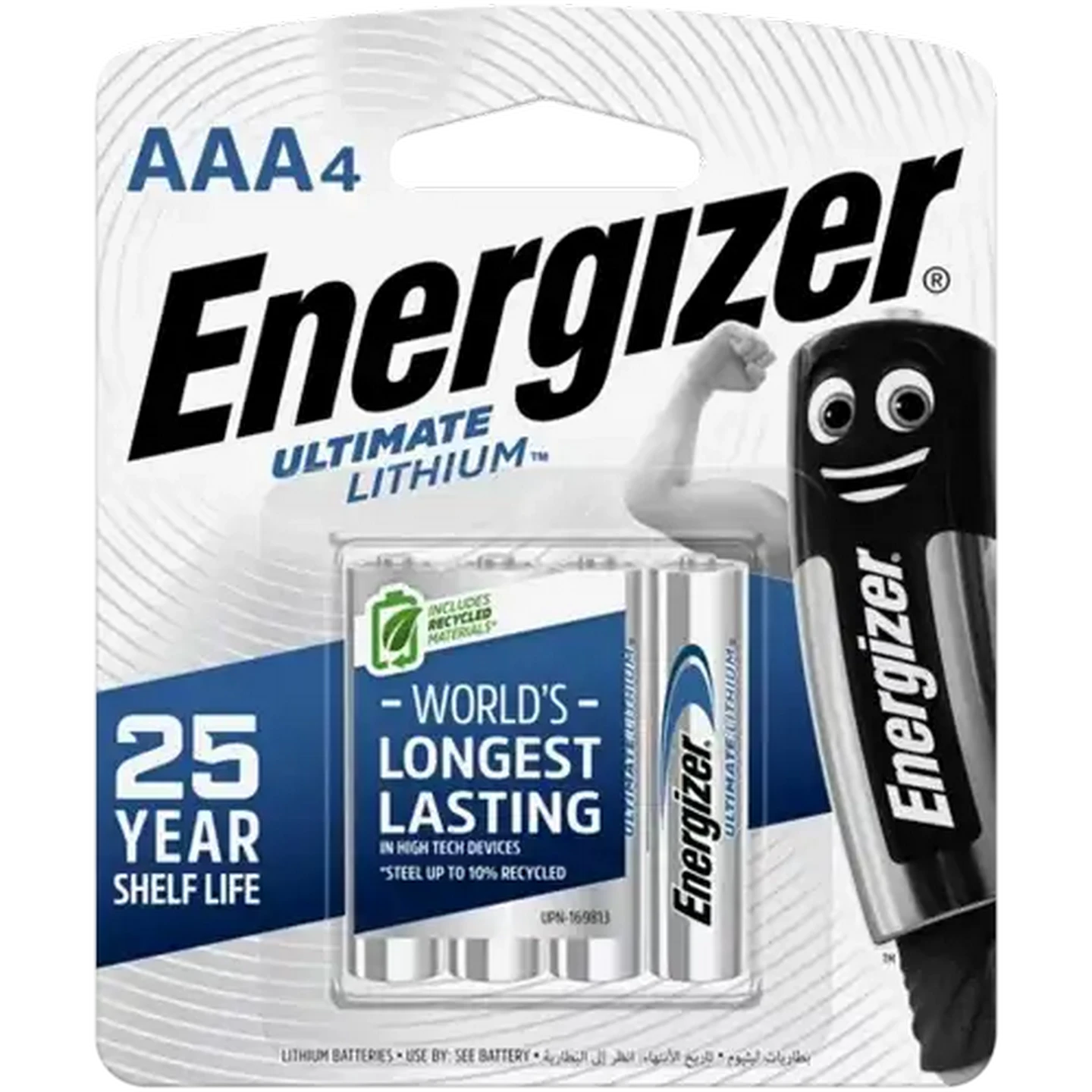 Image of Energizer Ultimate AAA Lithium Batteries 4-Pack