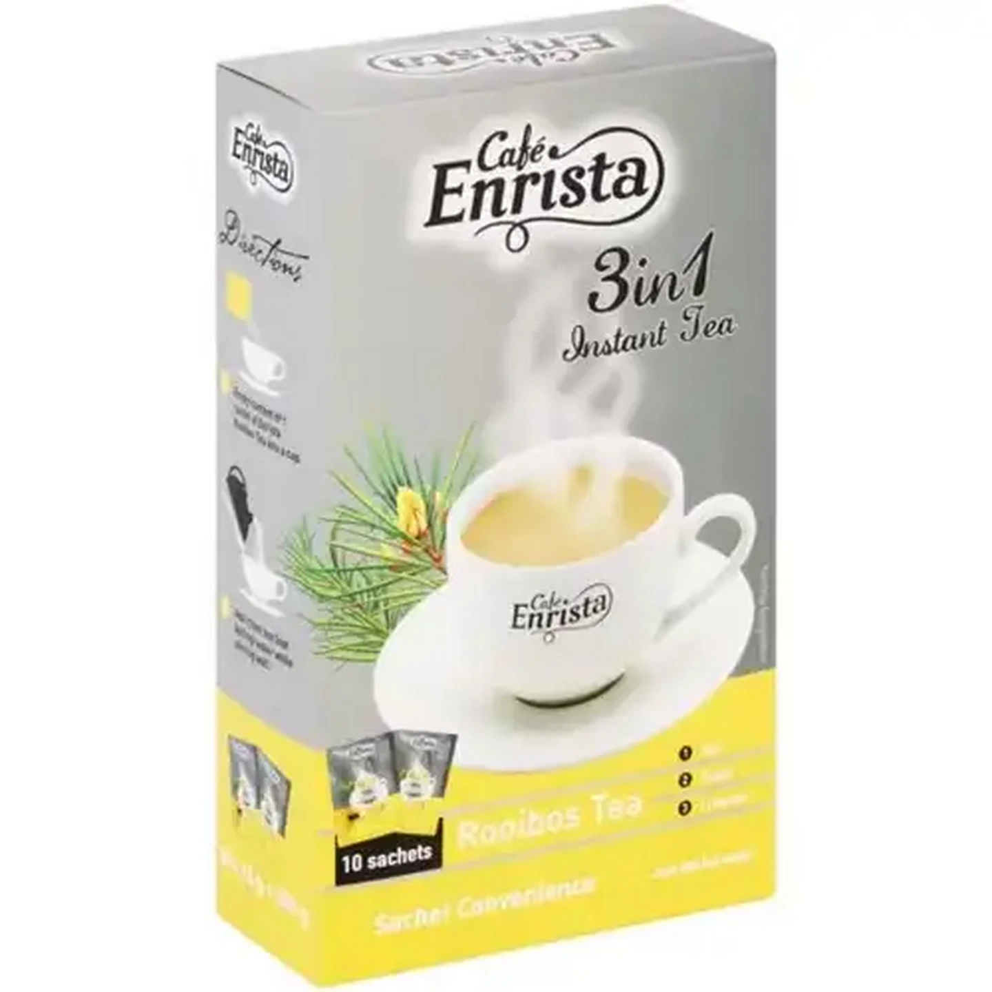 Image of Café Enrista Rooibos 3-in-1 Instant Tea 10 x 18g