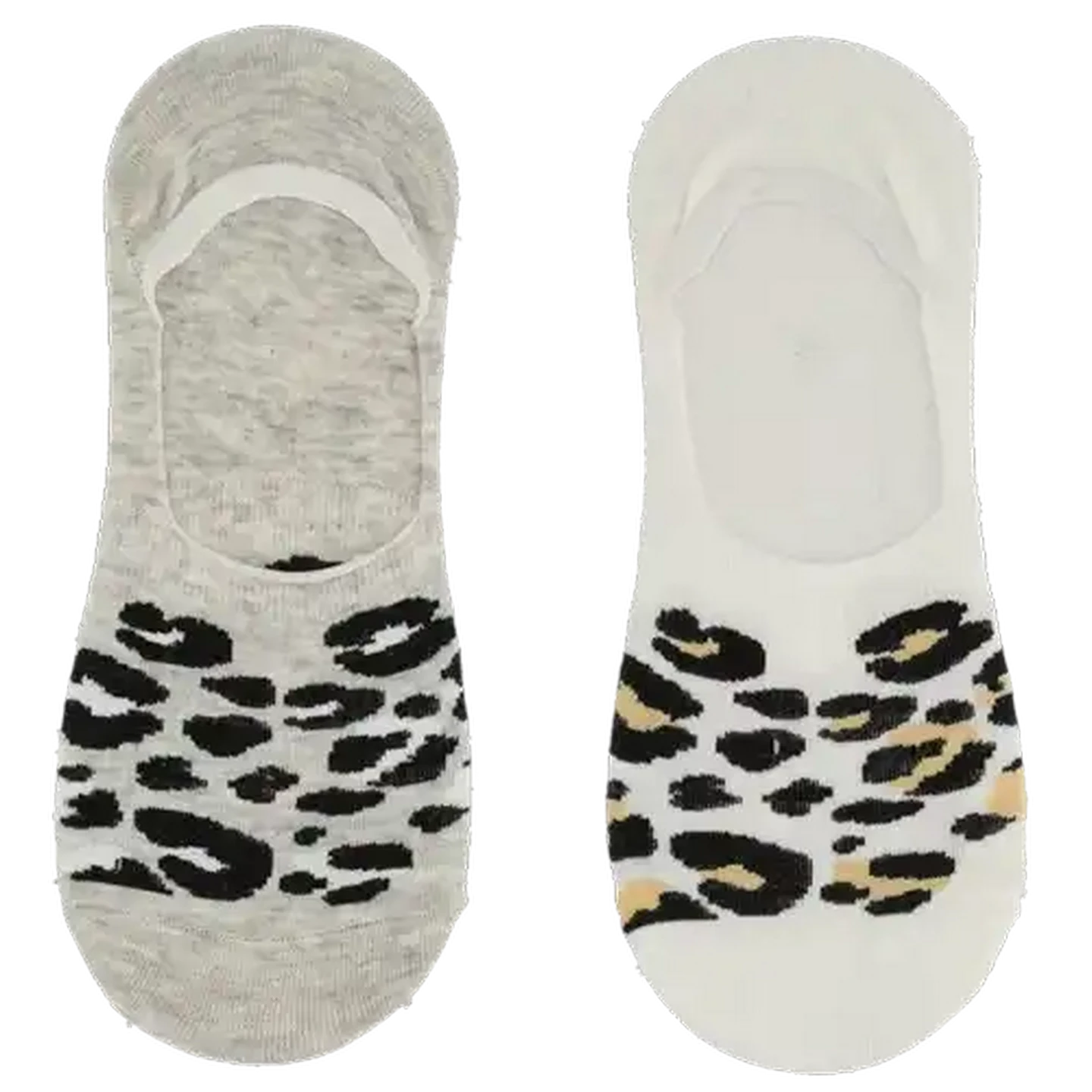 Image of Bare Basics Ladies Secret Socks Size 4-7 2-Pack (Design May Vary)