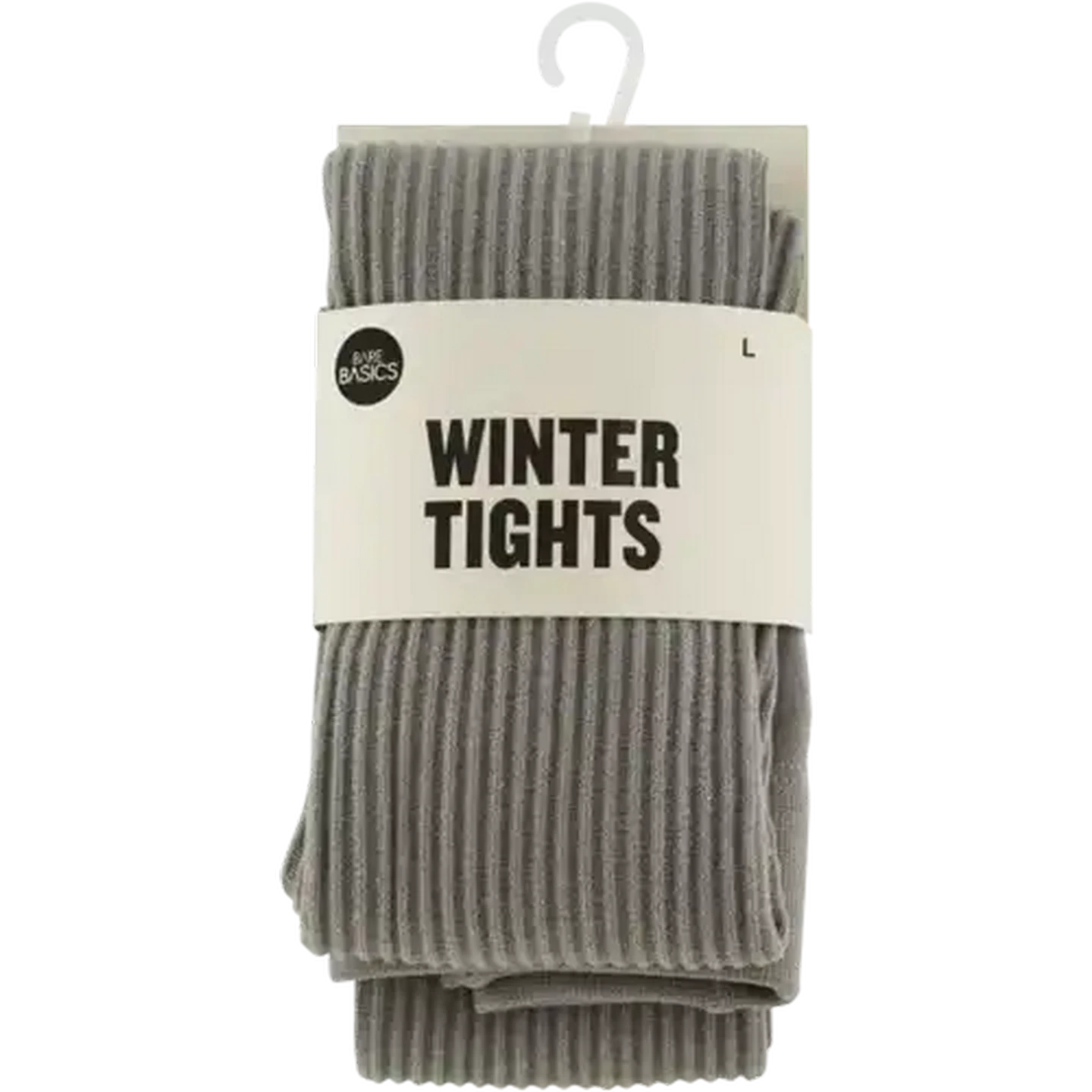 Image of Bare Basics Ladies Striped Tights Large