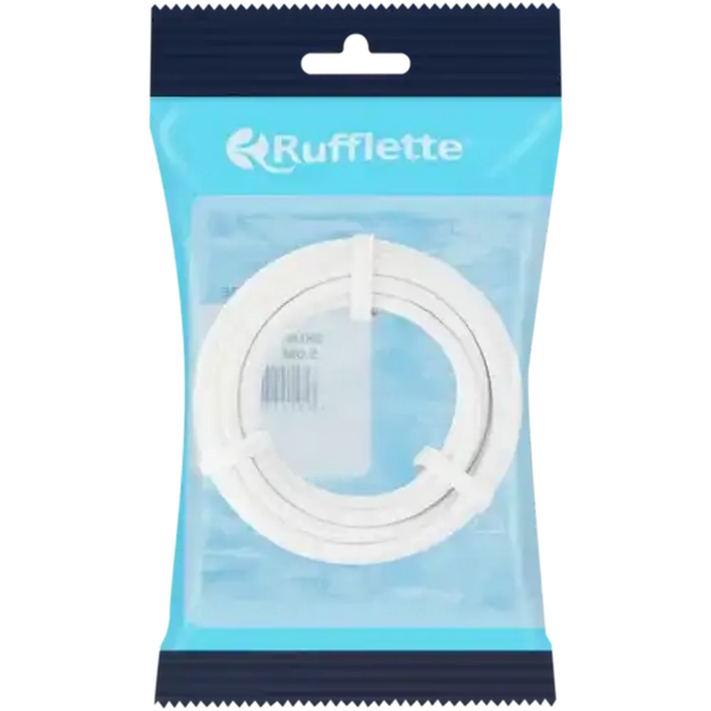 Image of Rufflette White Plastic Coated Stretchwire 5m