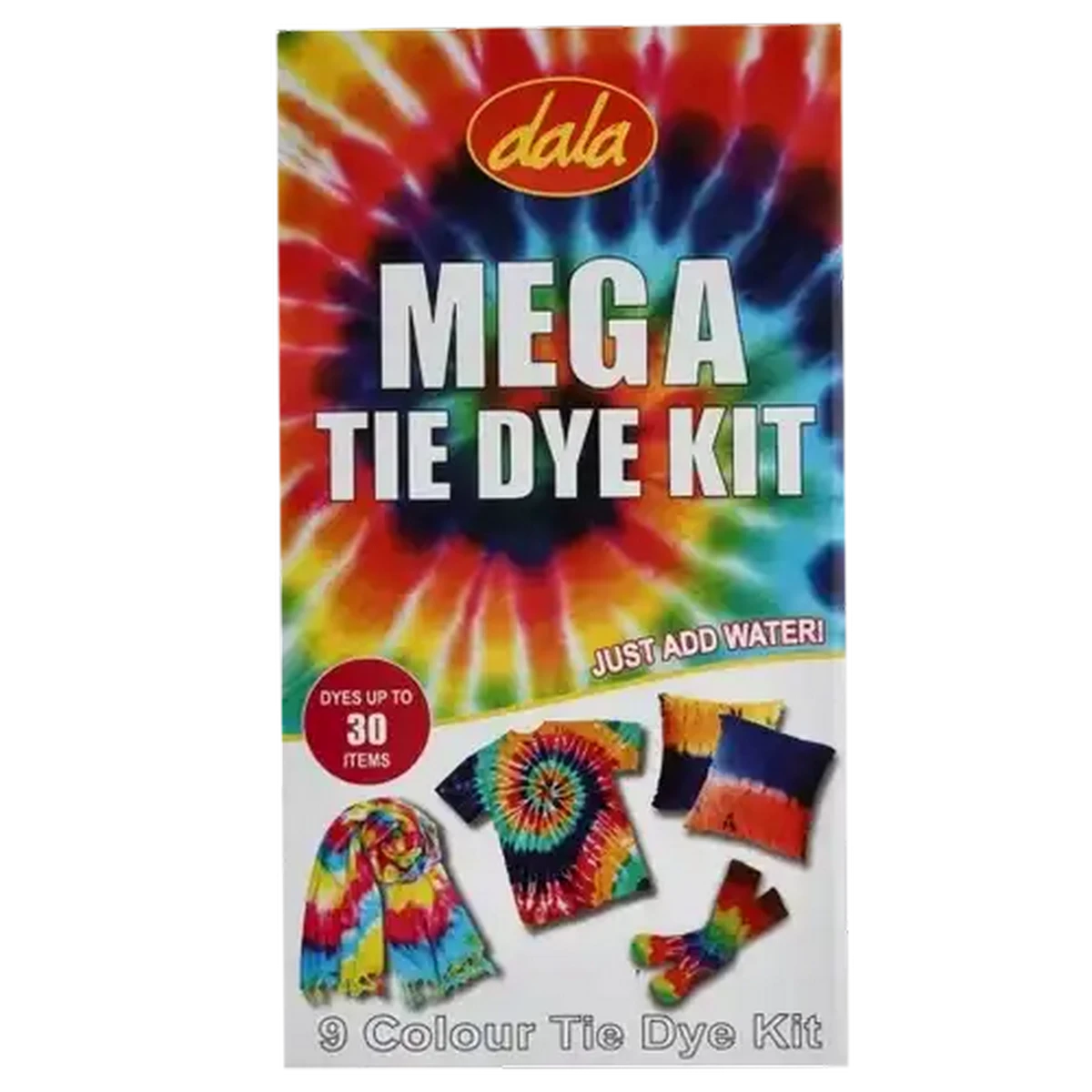カラフル　STYLE　tie　YUKKIY　セット Checkers Sixty60 | Dala Mega Tie Dye 9 Colours Kit