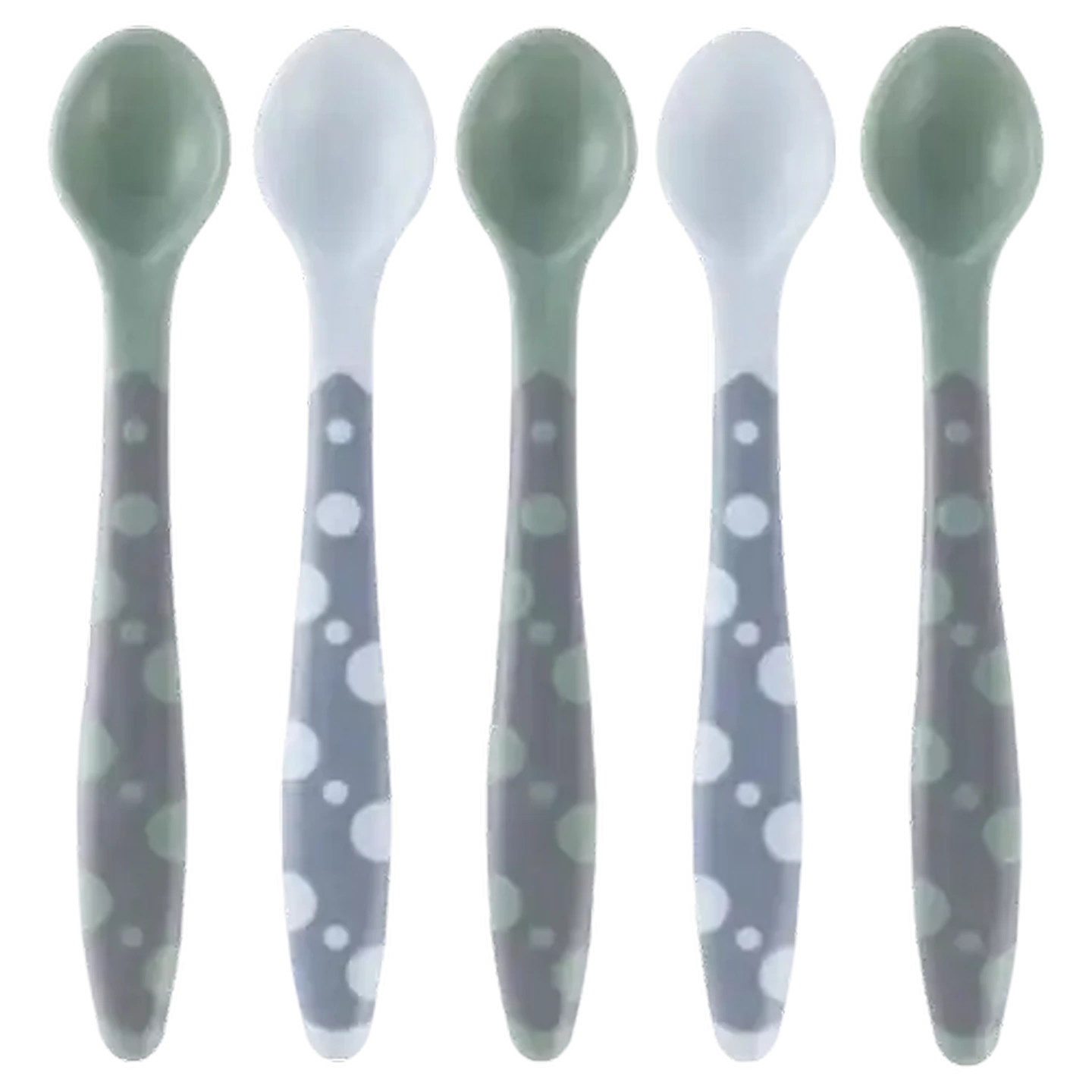 Image of Jolly Tots Weaning Spoons 5-Pack 6 Months+
