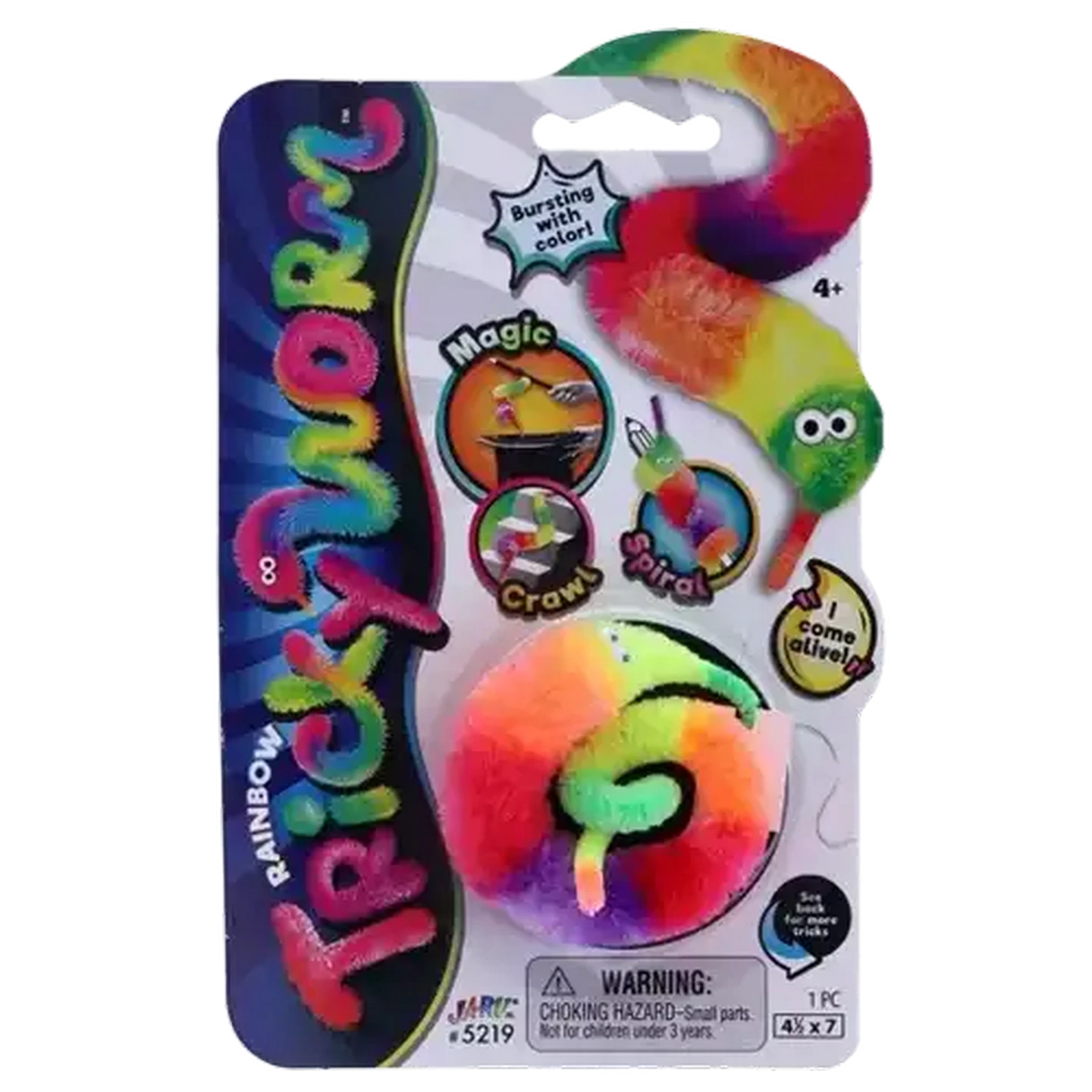 Checkers Sixty60 | Ja-Ru Rainbow Tricky Worm