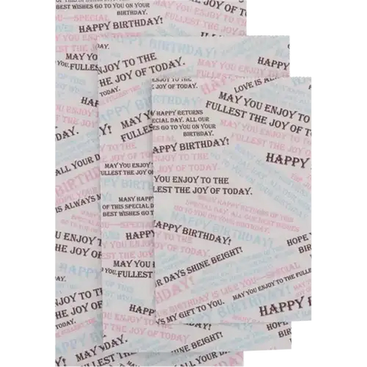 Image of Happy Birthday Kraft Paper Bag