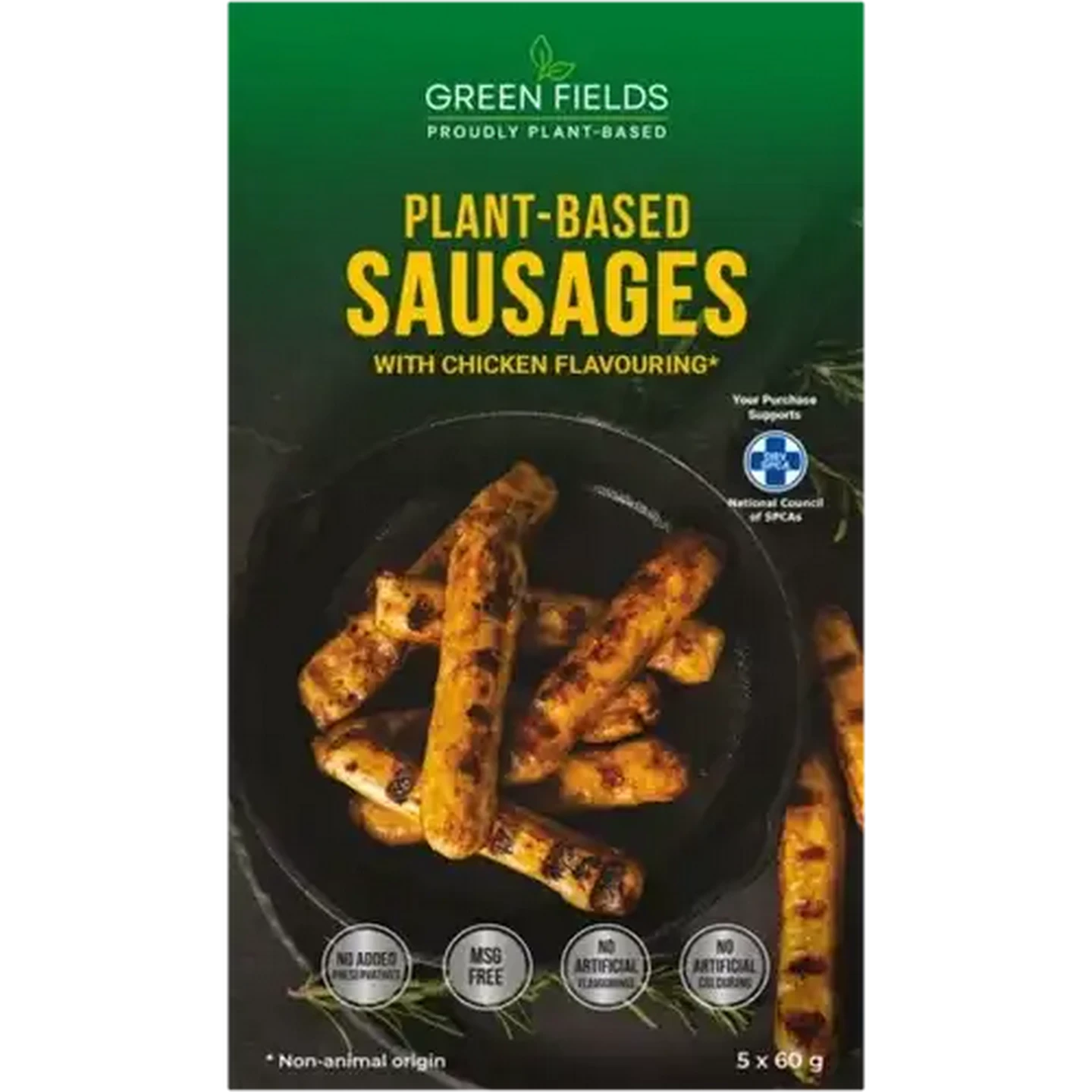Checkers Sixty60 | Green Fields Frozen Plant-Based Sausages with