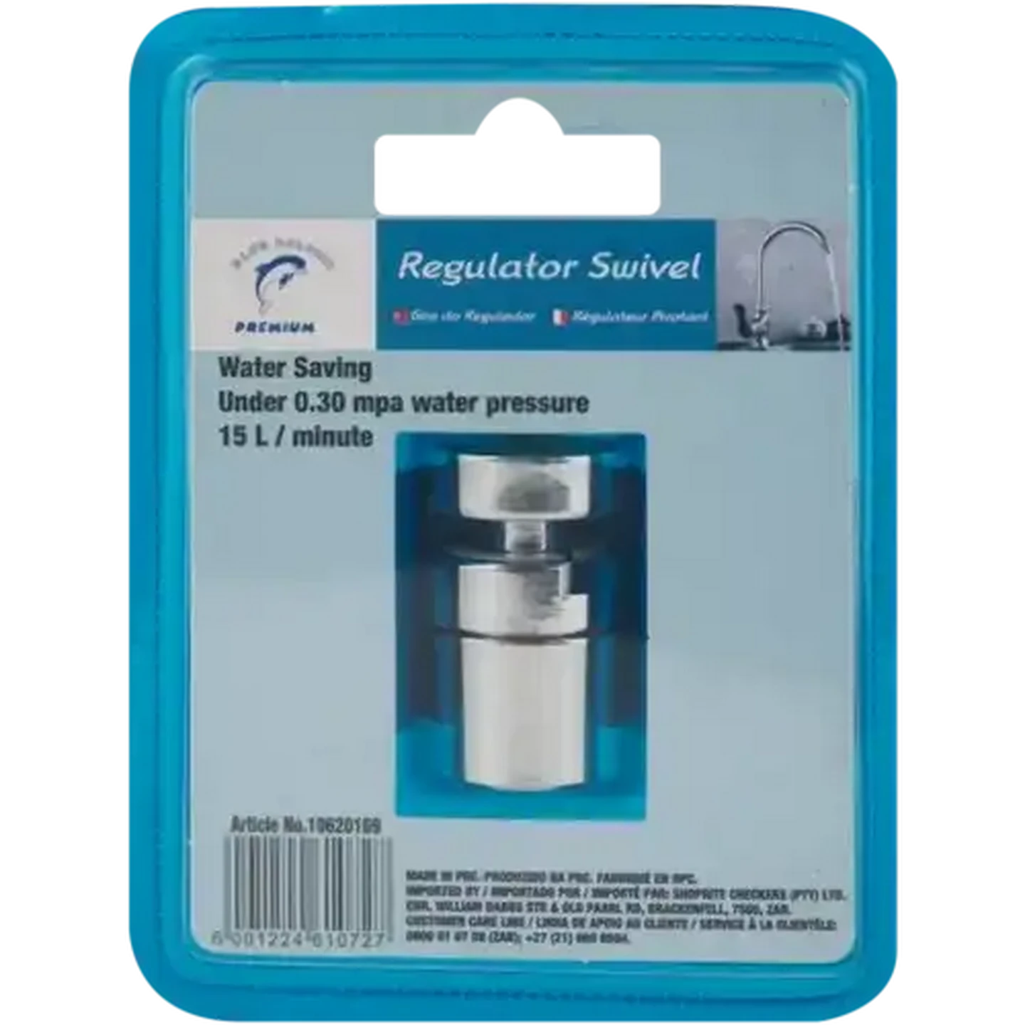 Image of Blue Dolphin Stainless Steel Regulator Swivel