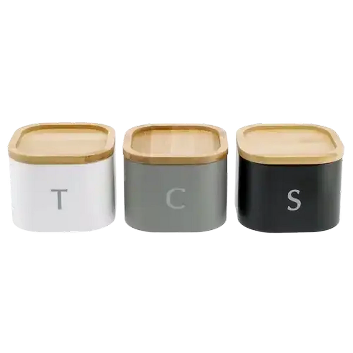Checkers Sixty60 | Slate Square T/C/S Canister Set 3 Piece