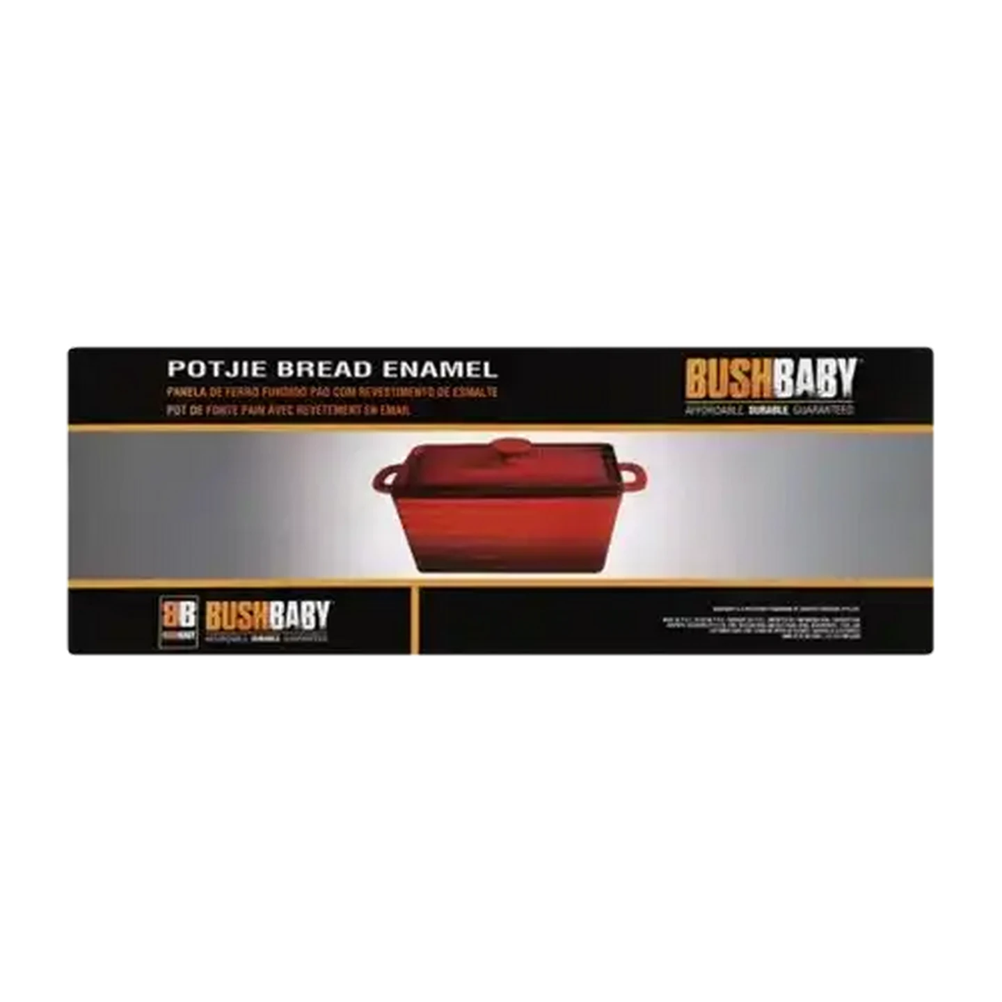 Image of Bush Baby Enamel Bread Potjie
