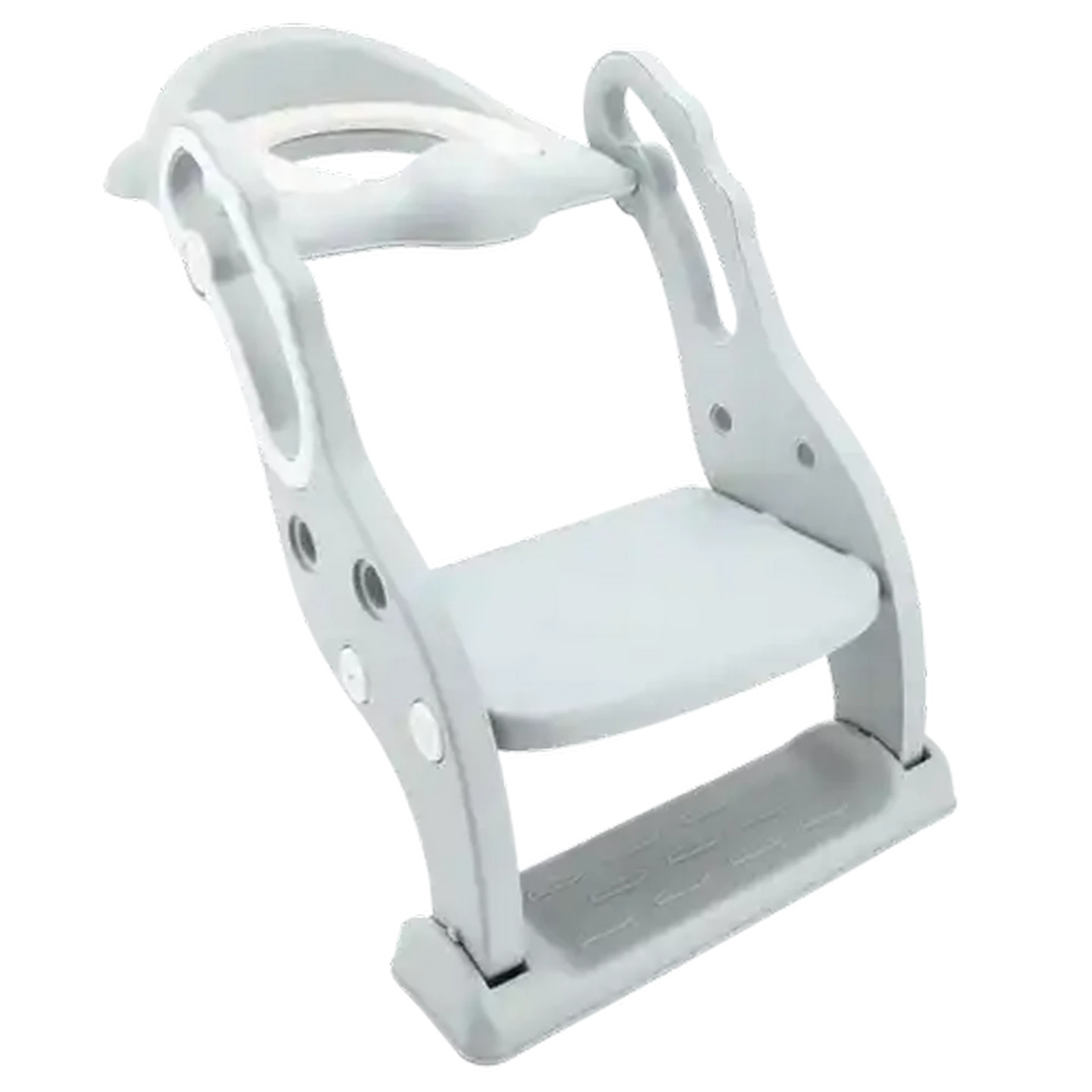 Image of Jolly Tots Grey Toilet Ladder