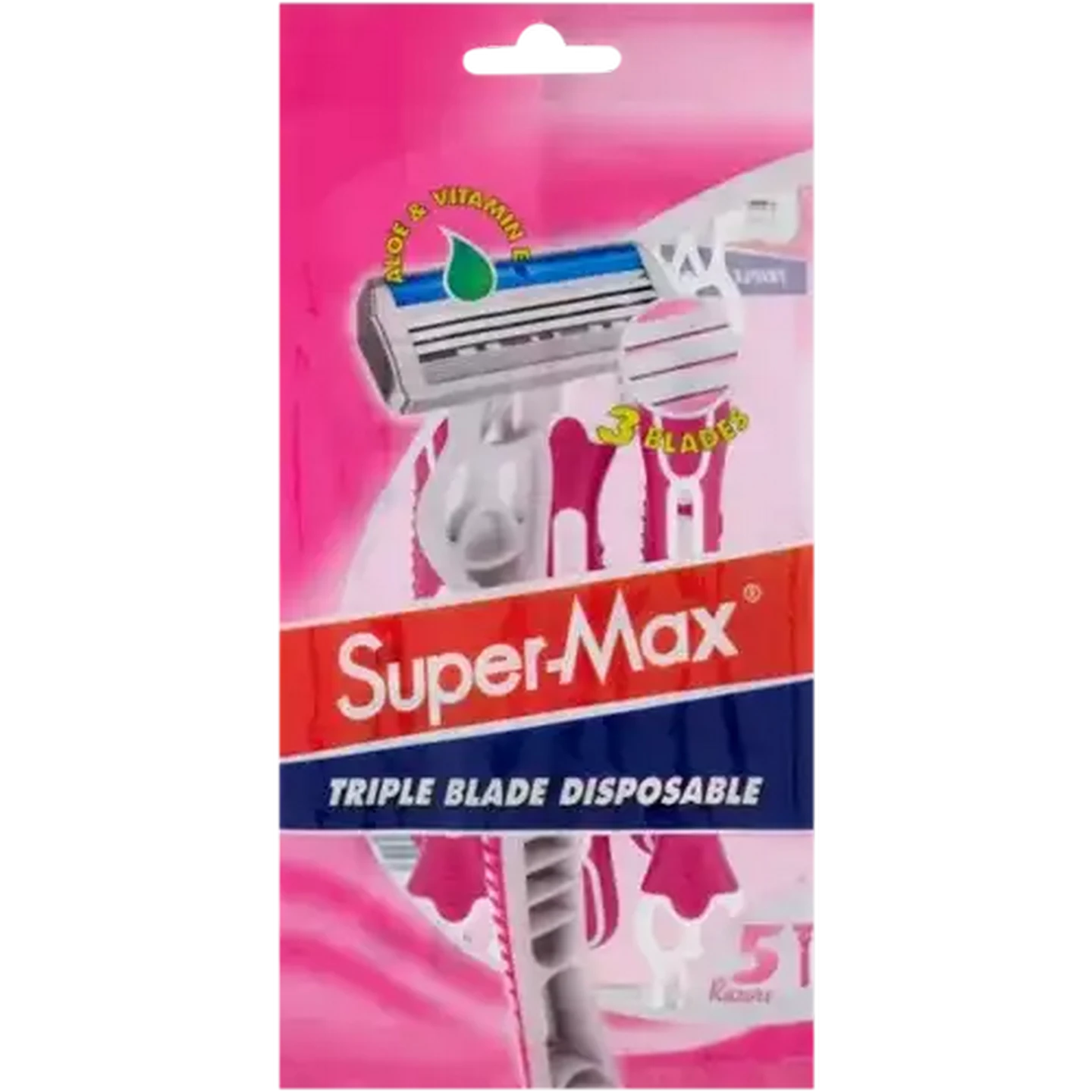 Checkers Sixty60 | Super-Max Triple Blade Disposable Razors 5 Pack