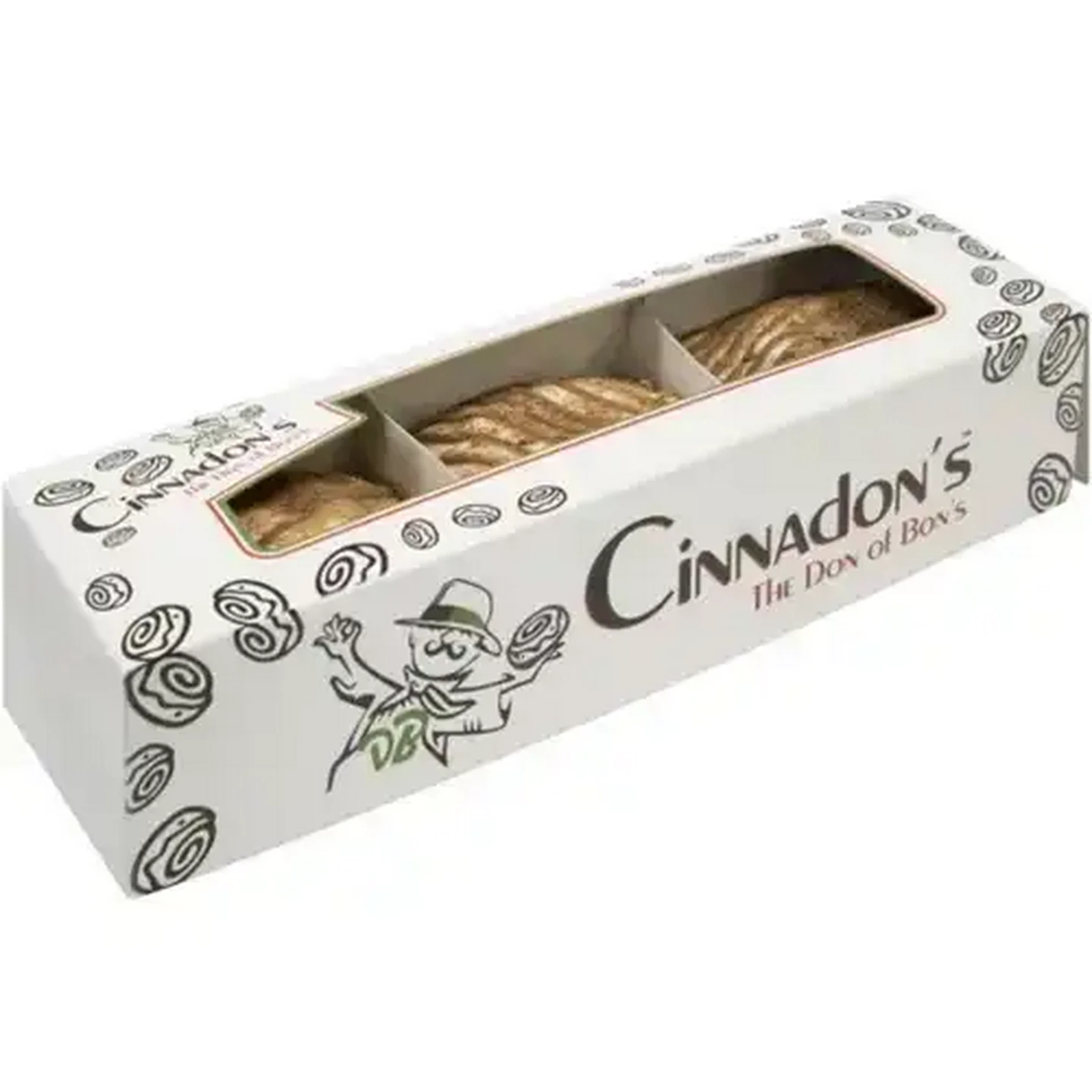 Image of Cinnadon's Bar One Cinnabun 3 Pack