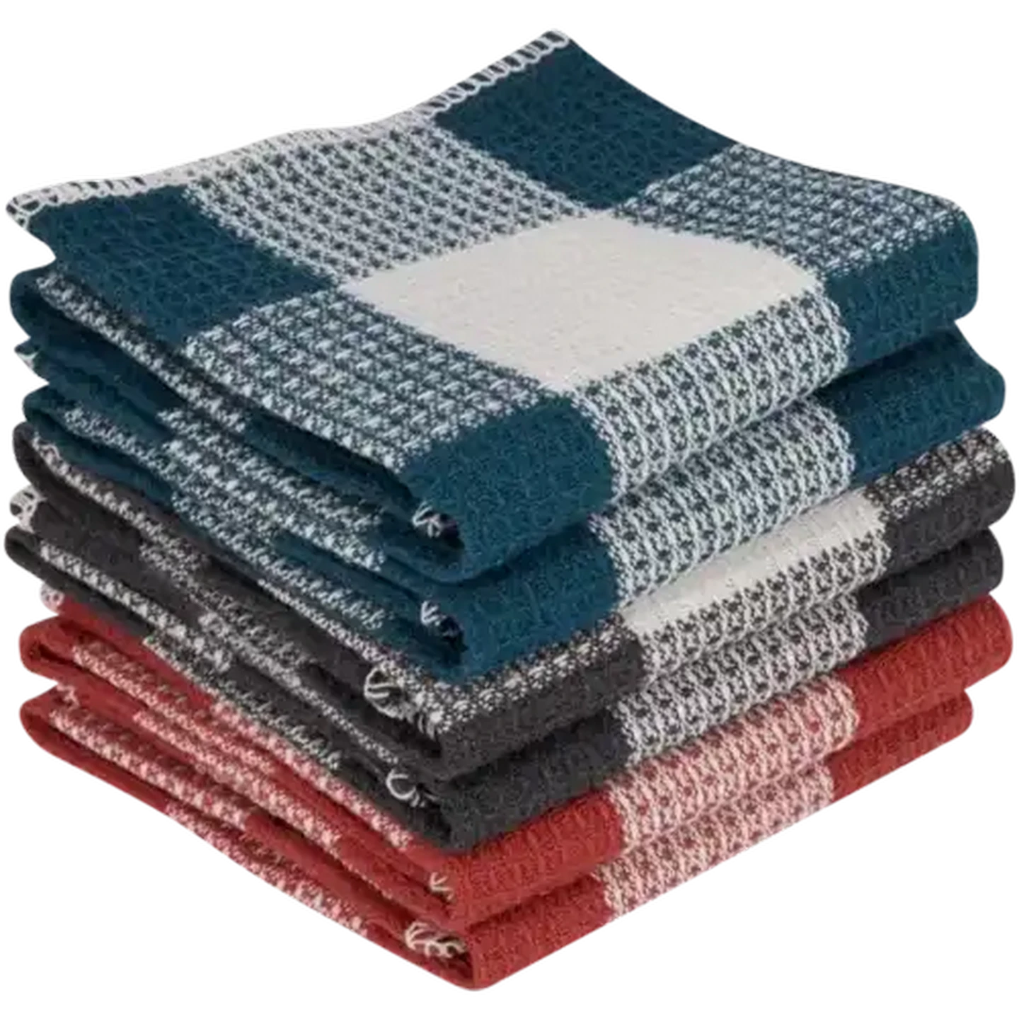 Shoprite ZA | Essentials Assorted Woven Kitchen Swabs 6-Pack