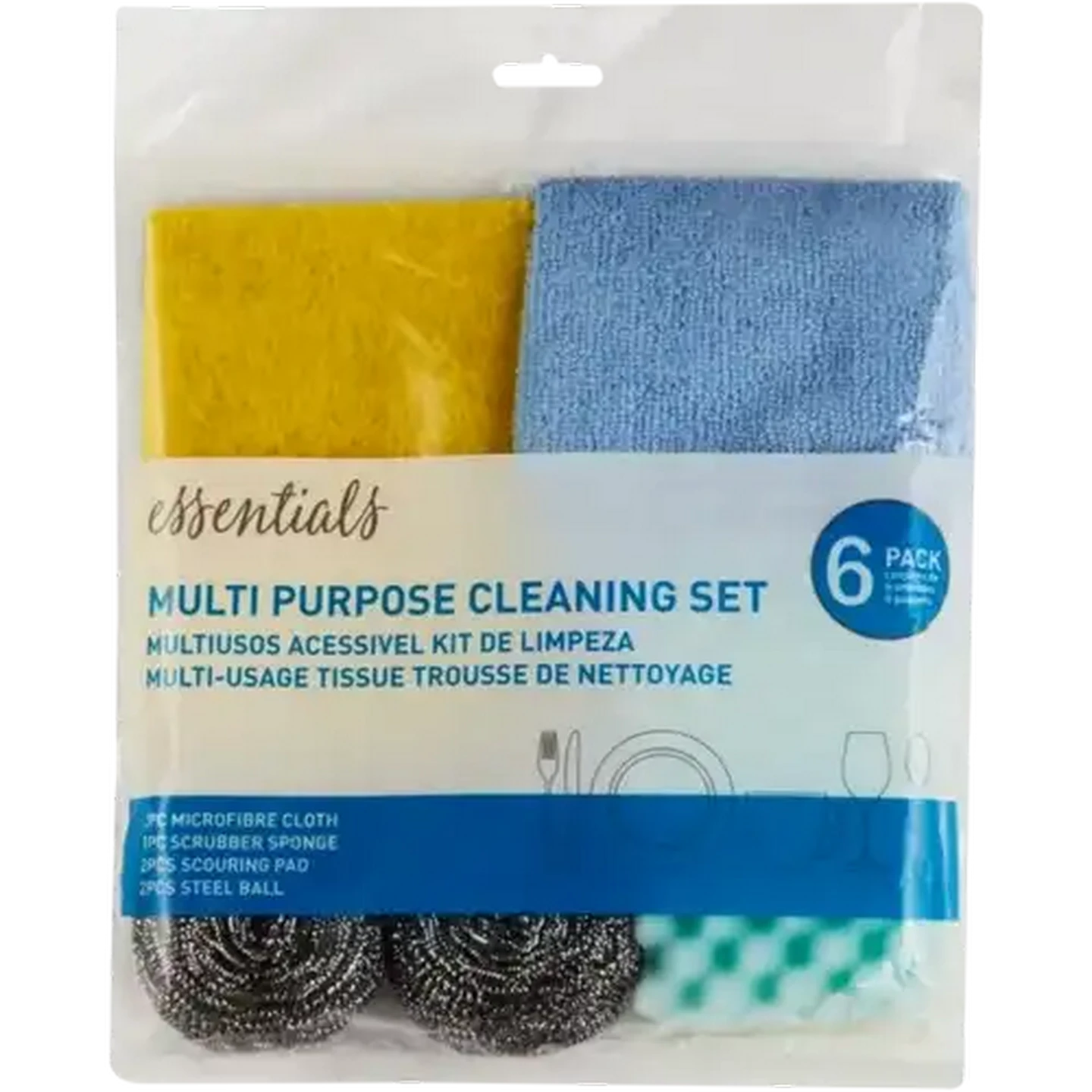 Checkers Sixty60 | Essentials Multi-Purpose Cleaning Set 6 Piece