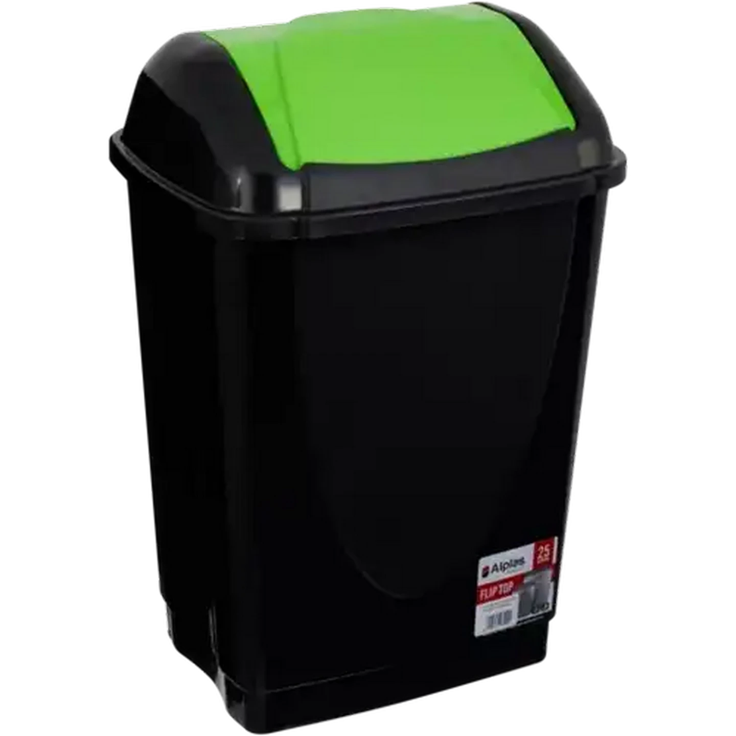 Image of Alplas Plastics Rectangular Flip Top Bin 25L