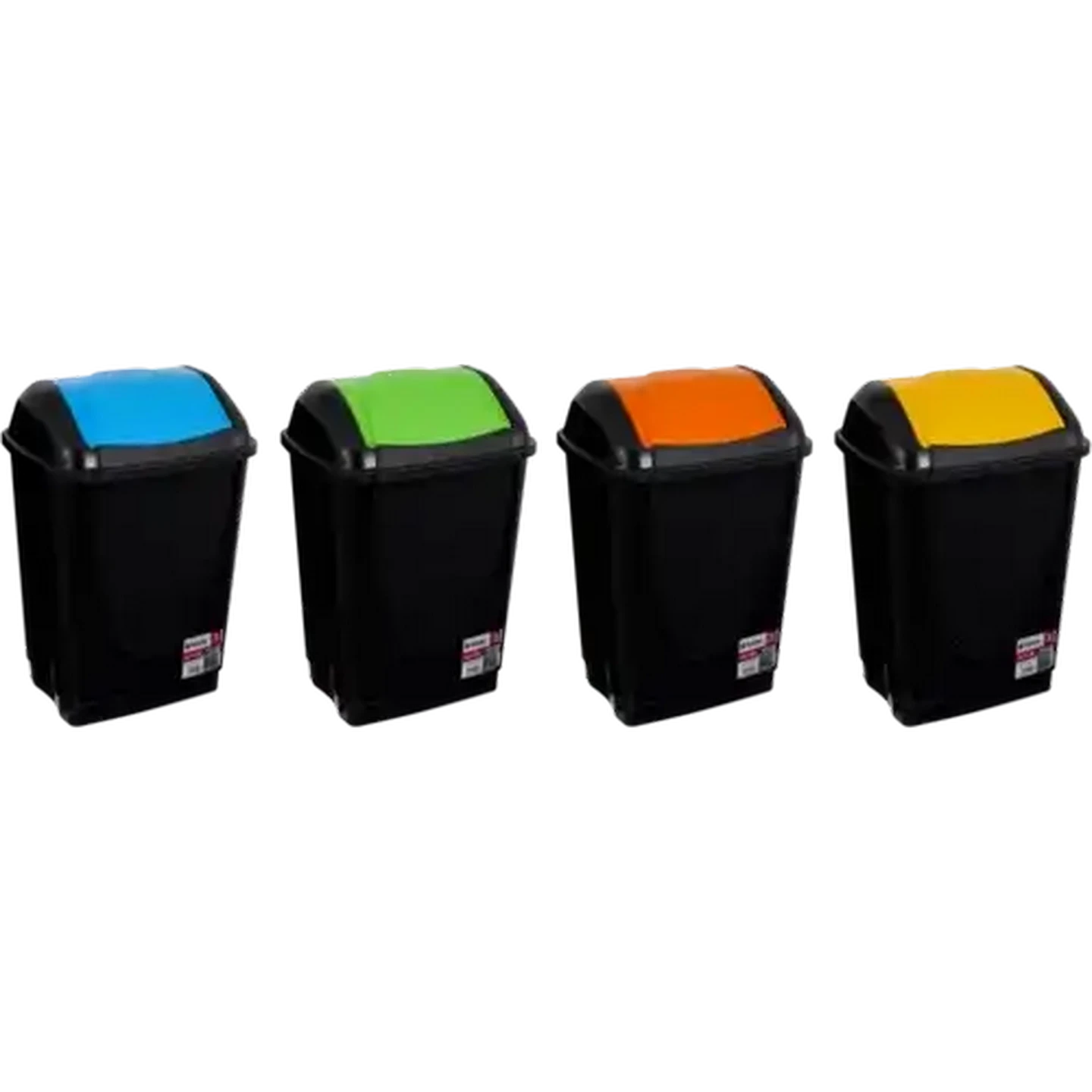 Image of Alplas Plastics Rectangular Flip Top Bin 25L