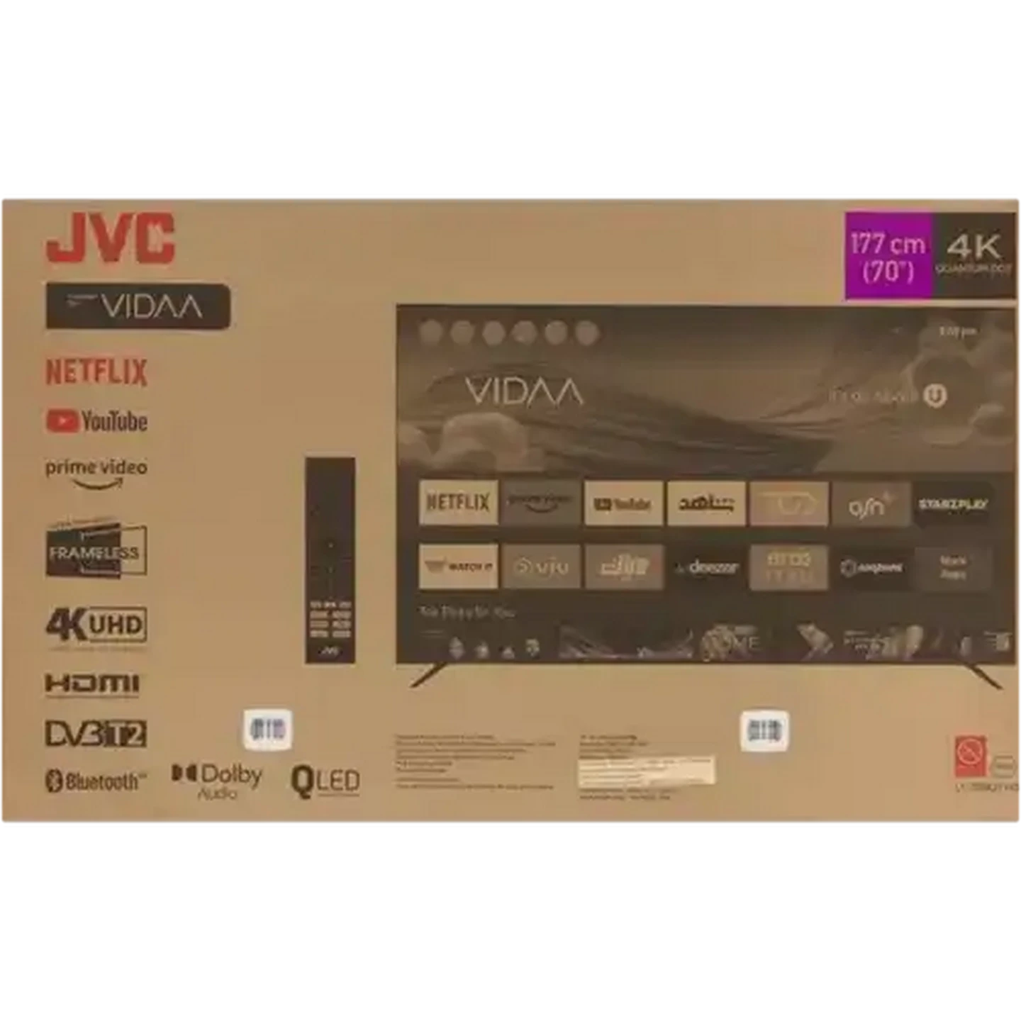 Image of JVC 70" QLED 4K Android TV