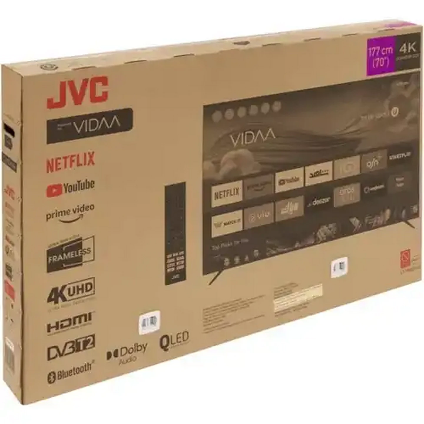 Image of JVC 70" QLED 4K Android TV