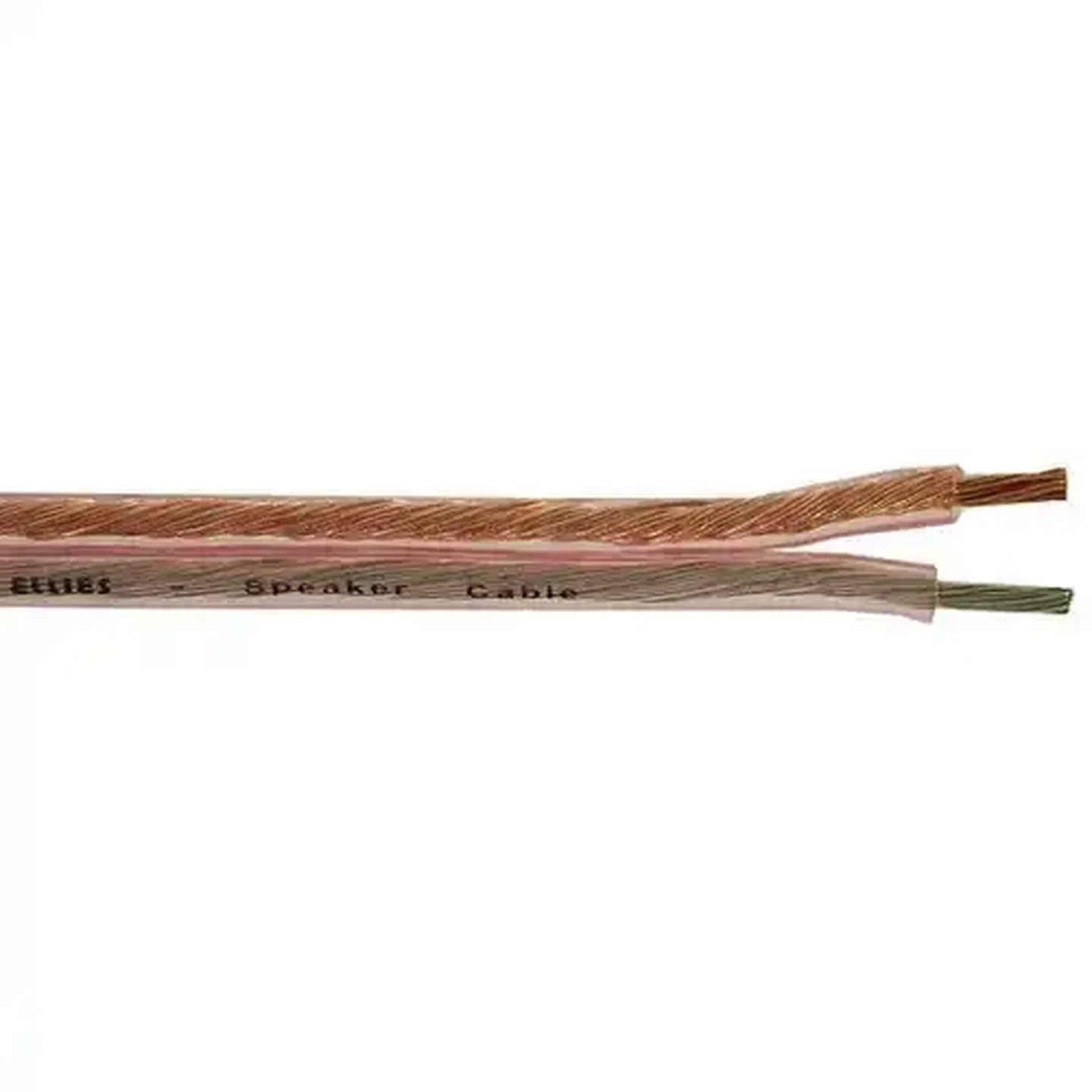 Image of ELLIES BPACSR1C5 Clear Speaker Cable 5m